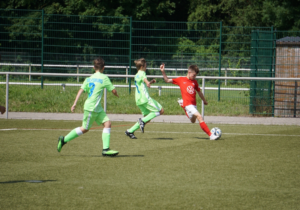 U14 Leistungsvergleich Frankfurt & Wolfsburg