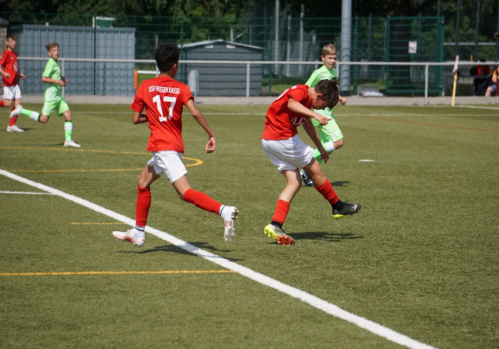 U14 Leistungsvergleich Frankfurt & Wolfsburg