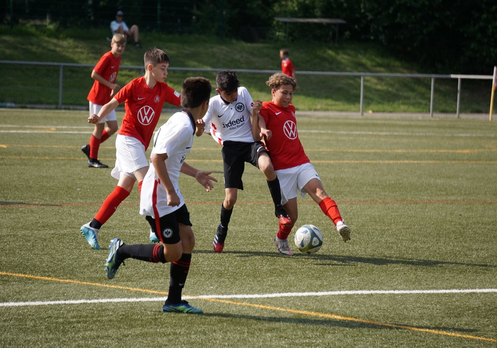 U14 Leistungsvergleich Frankfurt & Wolfsburg