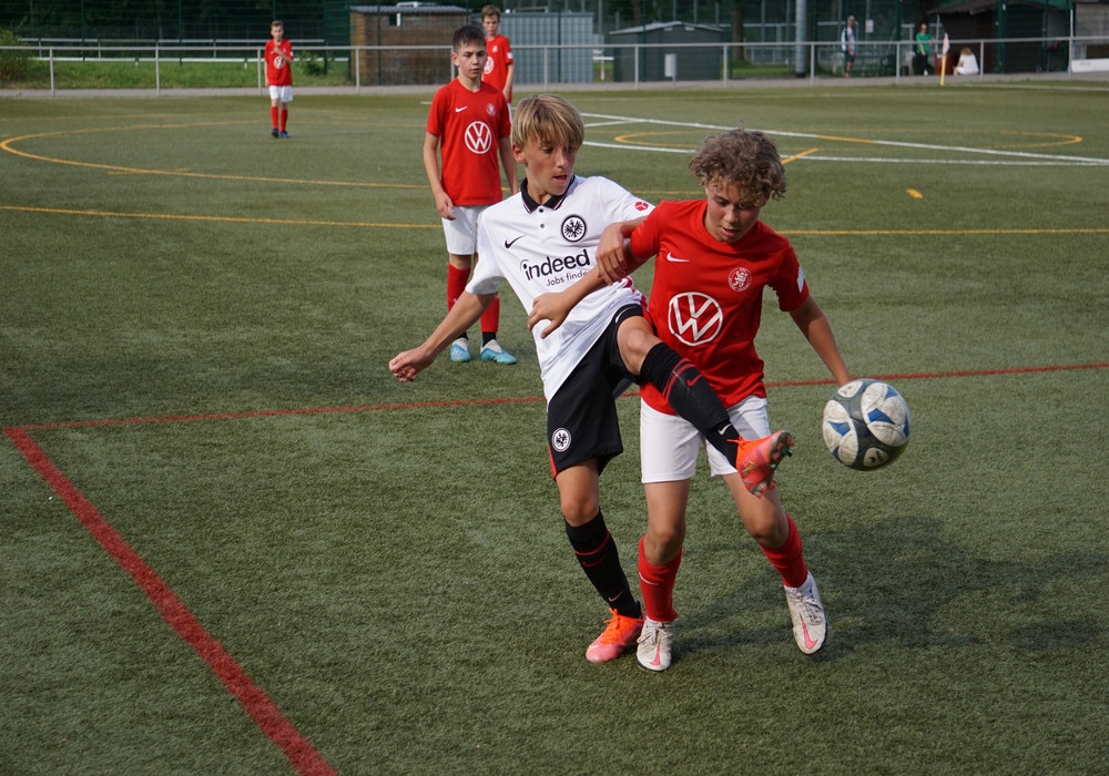 U14 Leistungsvergleich Frankfurt & Wolfsburg