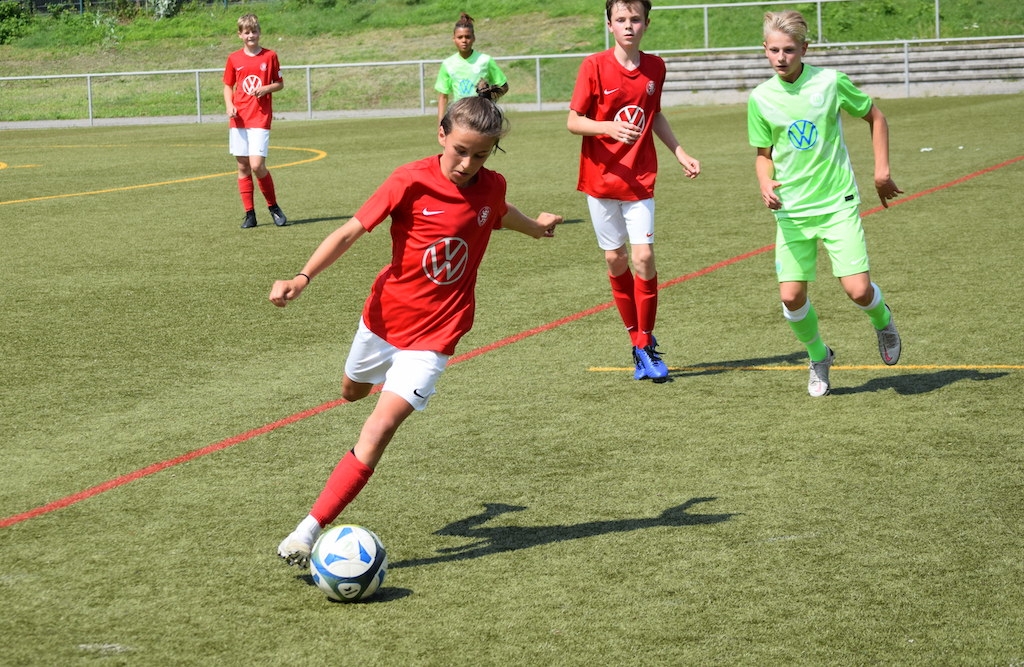 U14 Leistungsvergleich Frankfurt & Wolfsburg