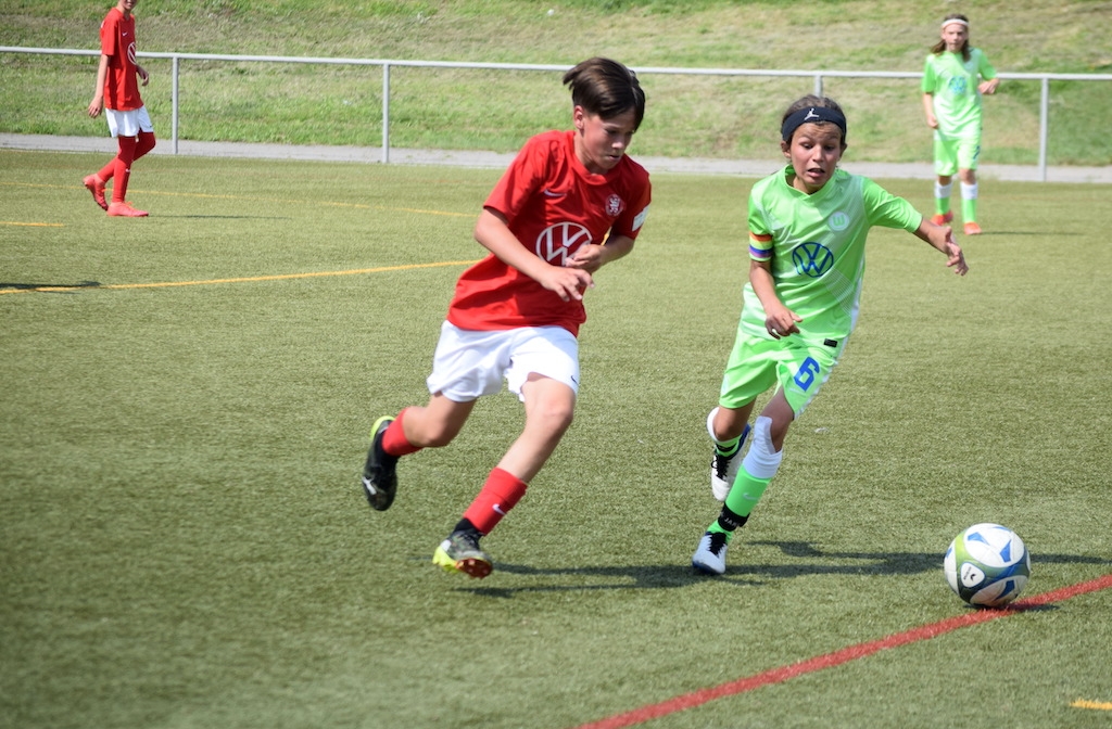 U14 Leistungsvergleich Frankfurt & Wolfsburg