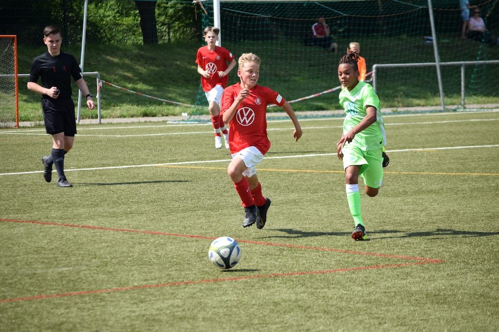 U14 Leistungsvergleich Frankfurt & Wolfsburg