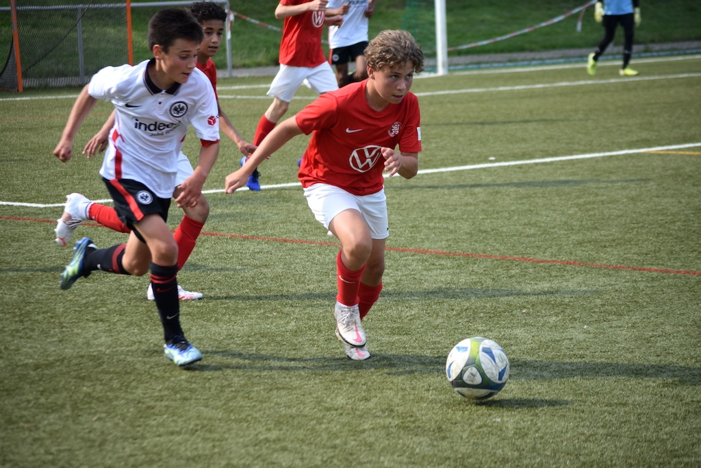 U14 Leistungsvergleich Frankfurt & Wolfsburg