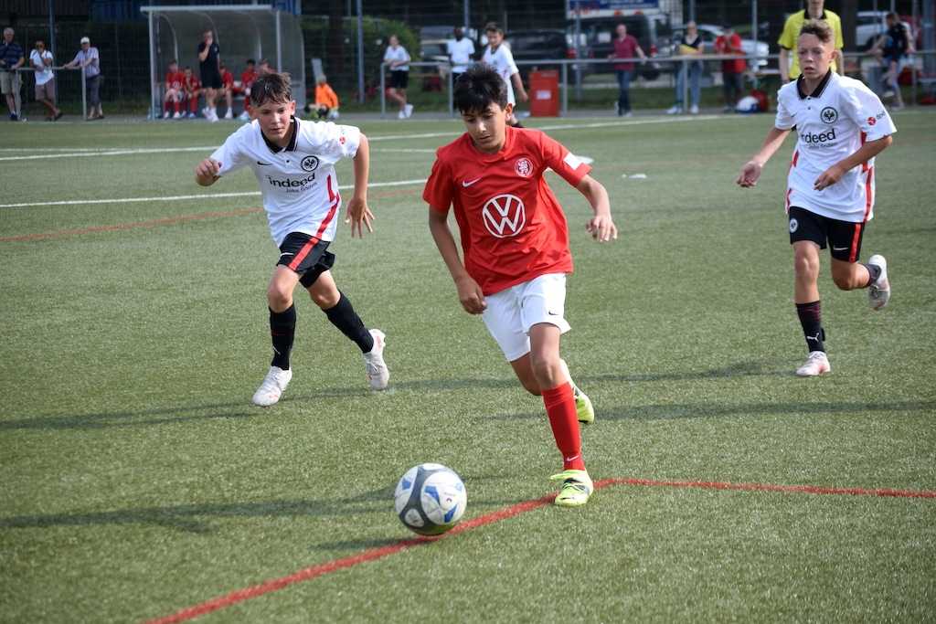 U14 Leistungsvergleich Frankfurt & Wolfsburg