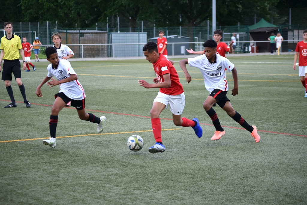 U14 Leistungsvergleich Frankfurt & Wolfsburg