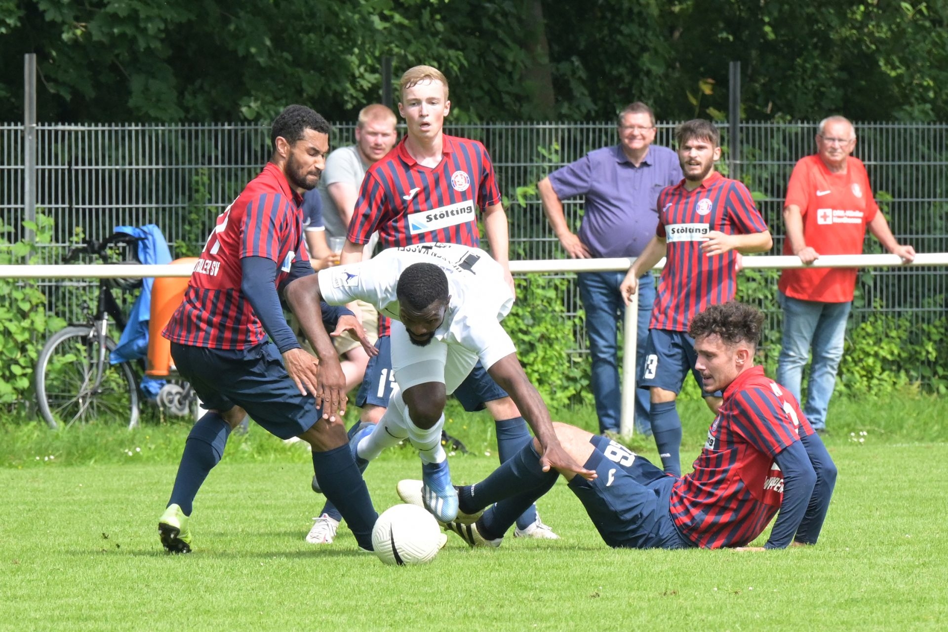 KSV Hessen Kassel, Wuppertaler SV, Endstand 4:0, Conrad Azong