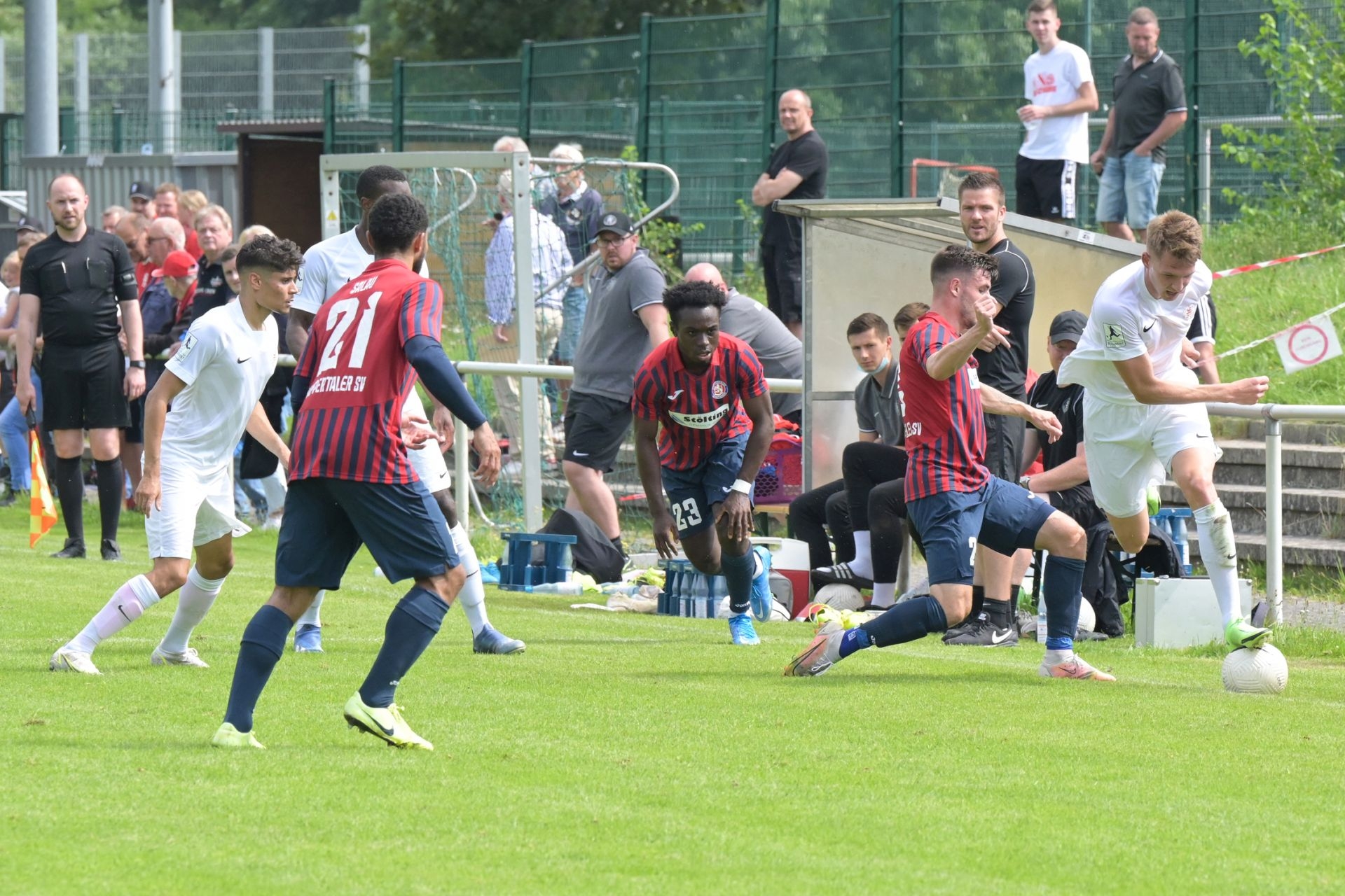 KSV Hessen Kassel, Wuppertaler SV, Endstand 4:0, Leonardo Zornio, Brian Schwechel