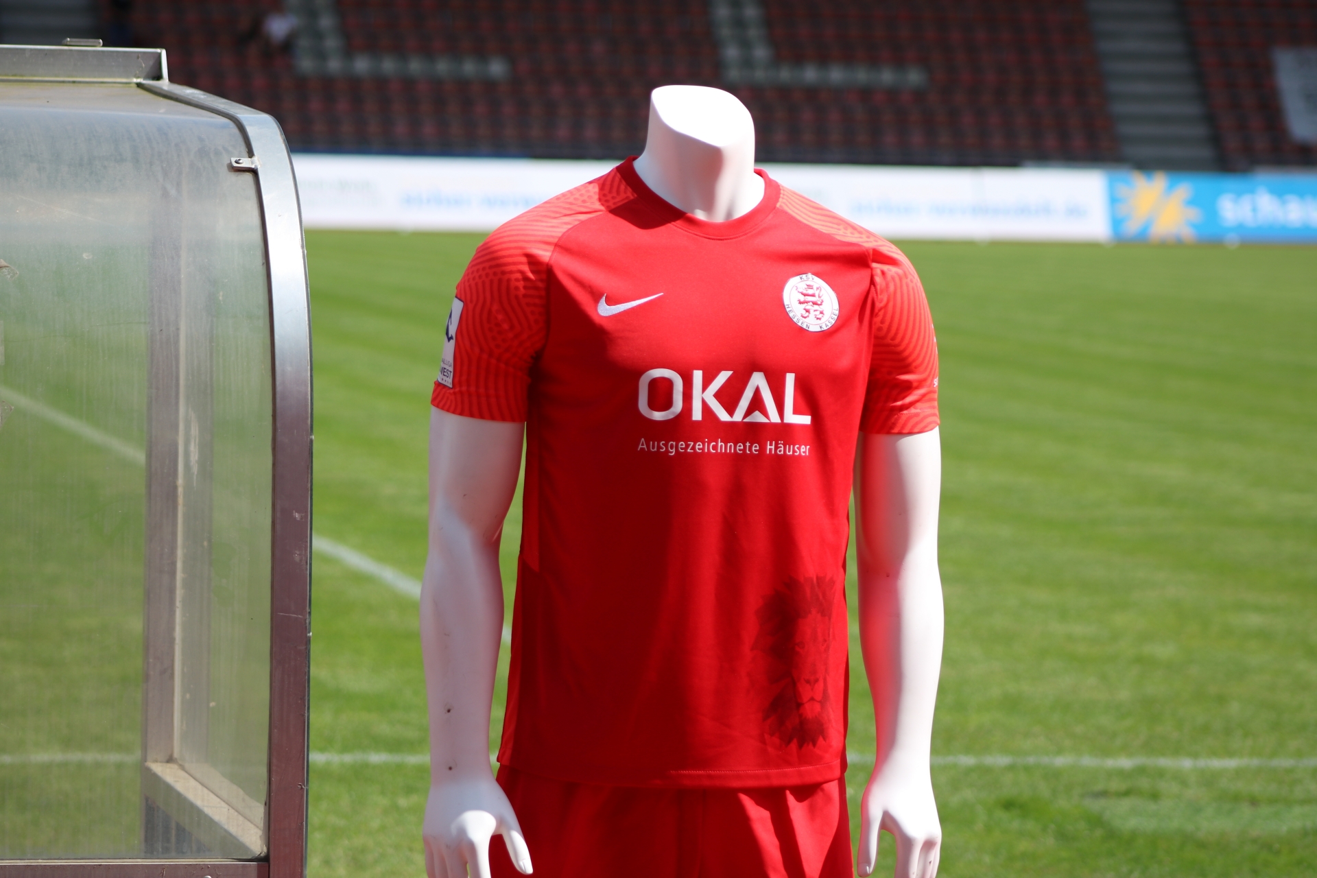 KSV Hessen Kassel - TSV Steinbach Haiger, Neues Trikot, OKAL