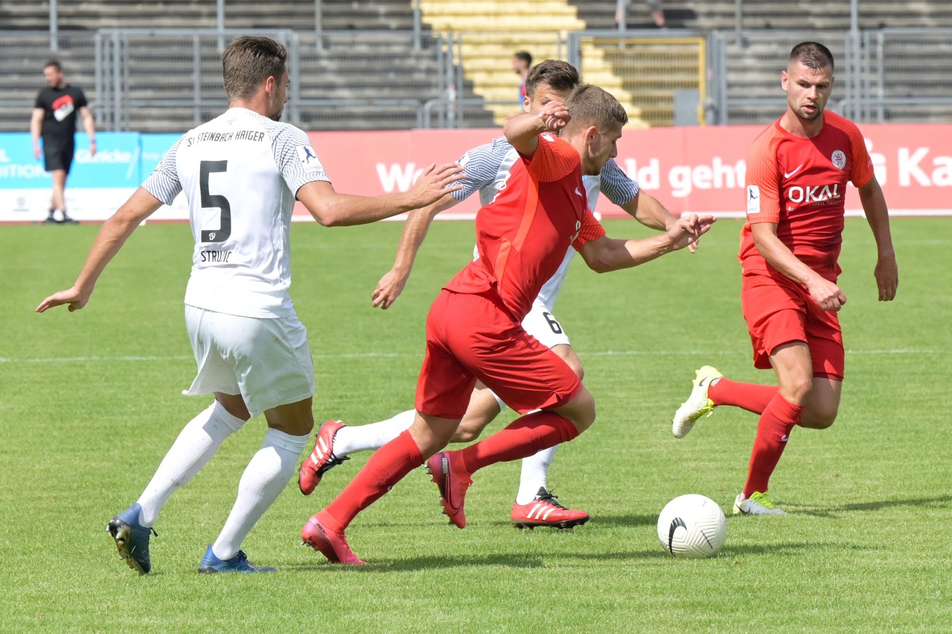 KSV Hessen Kassel, TSV Steinbach Haiger, Regionalliga Südwest, saison 2021/22, Endstand 1:1