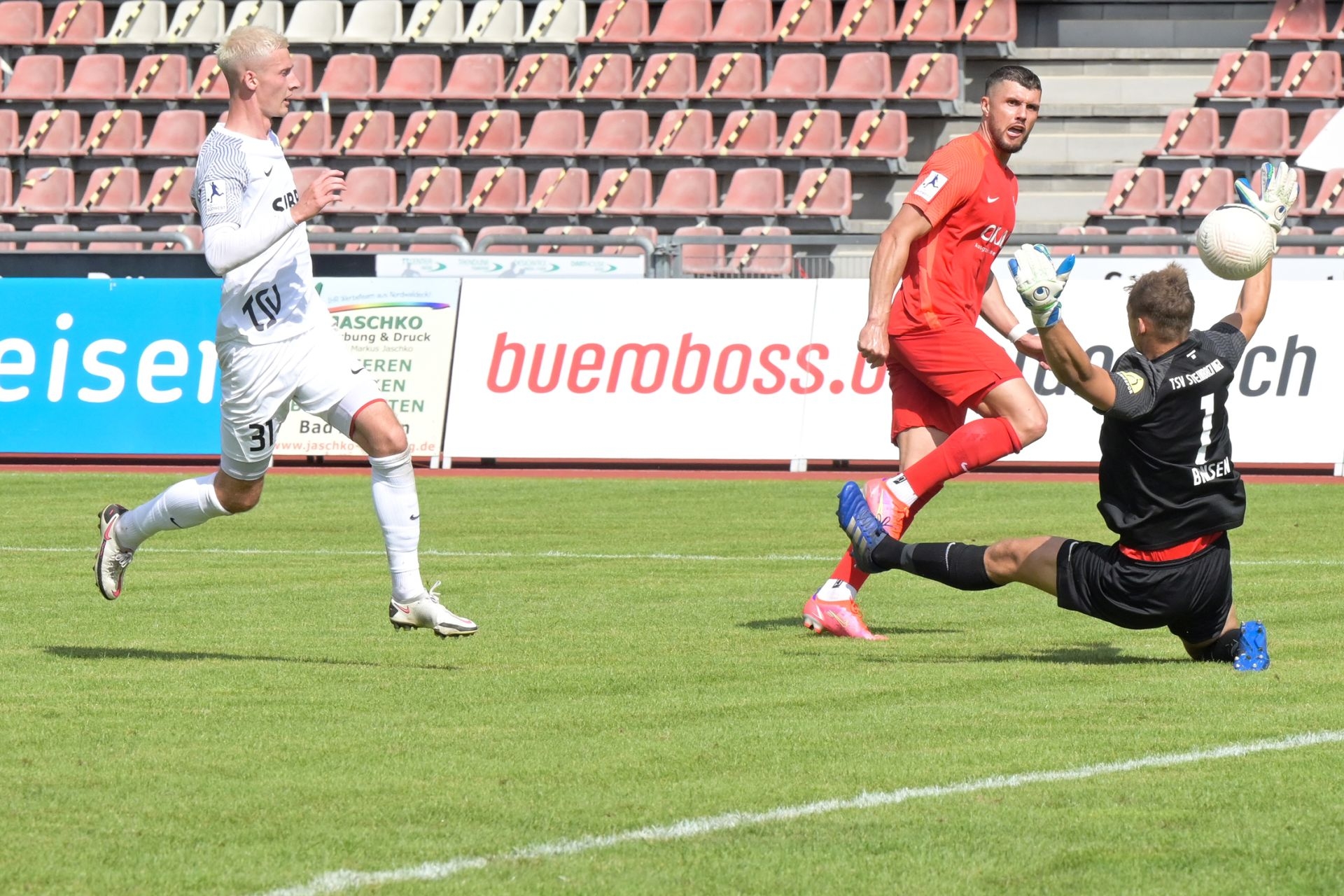 KSV Hessen Kassel, TSV Steinbach Haiger, Regionalliga Südwest, saison 2021/22, Endstand 1:1