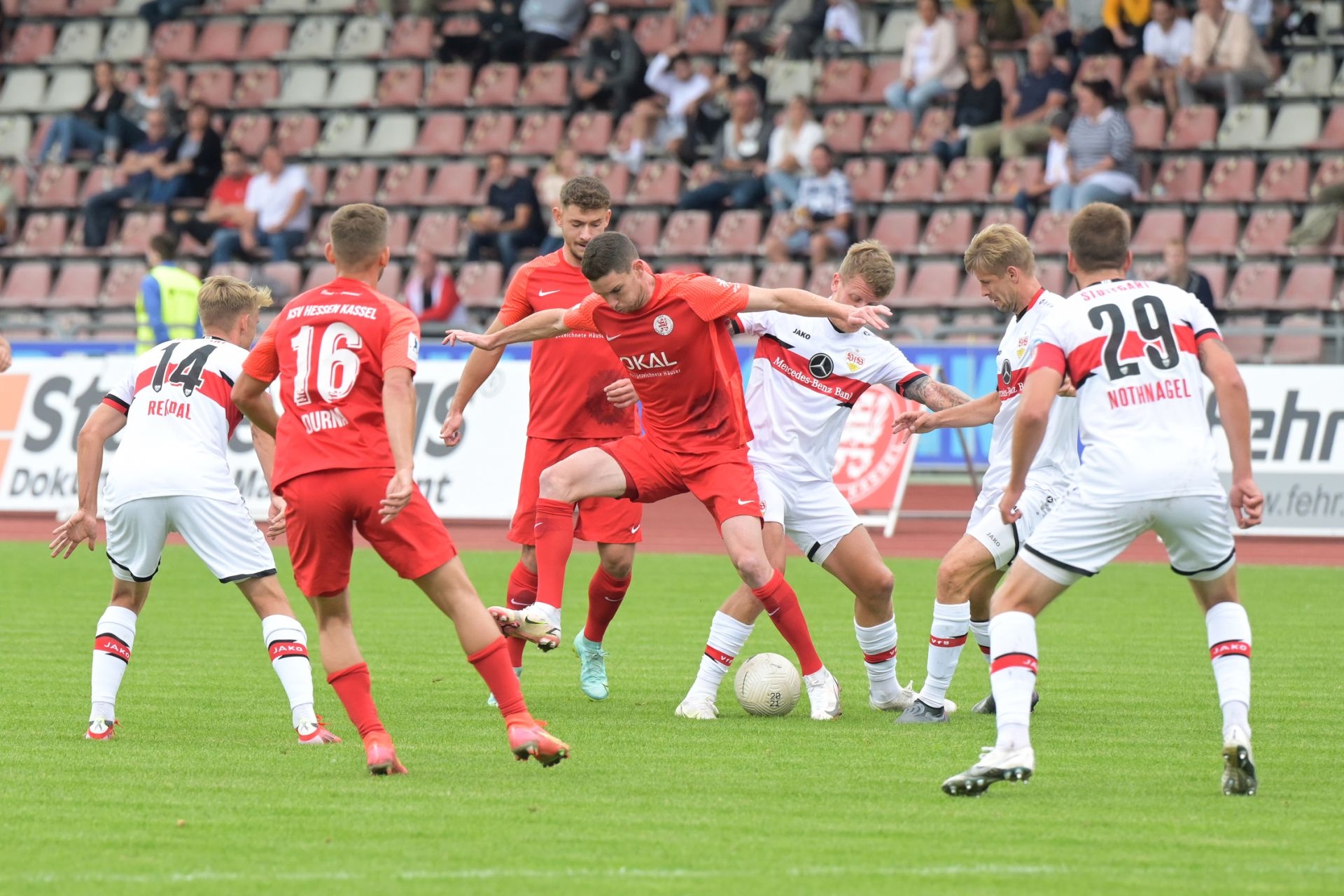 KSV Hessen Kassel, VfB Stuttgart II, Regionalliga Südwest, Saison 2021/22, Endstand 3:2