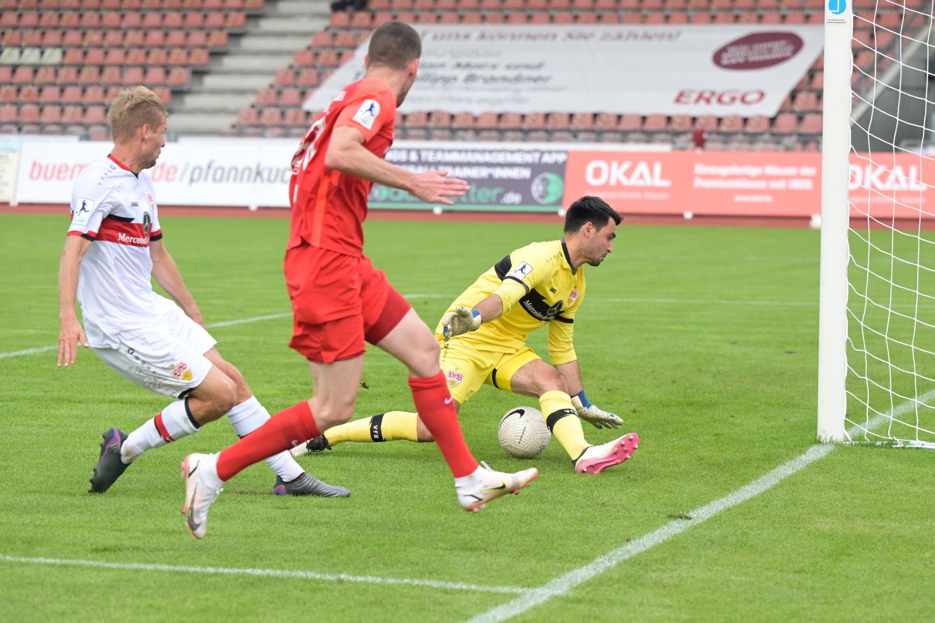 KSV Hessen Kassel, VfB Stuttgart II, Regionalliga Südwest, Saison 2021/22, Endstand 3:2