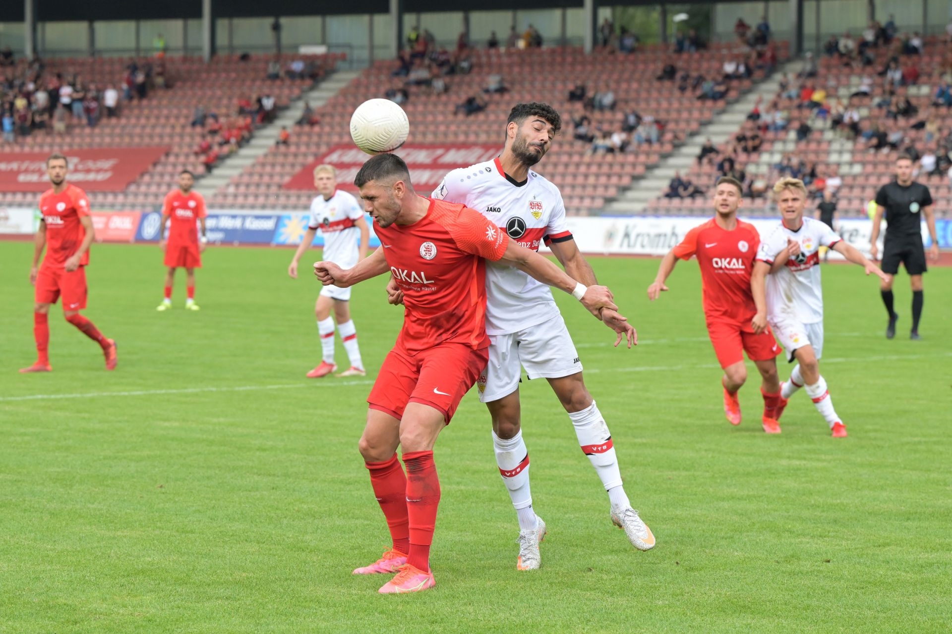 KSV Hessen Kassel, VfB Stuttgart II, Regionalliga Südwest, Saison 2021/22, Endstand 3:2