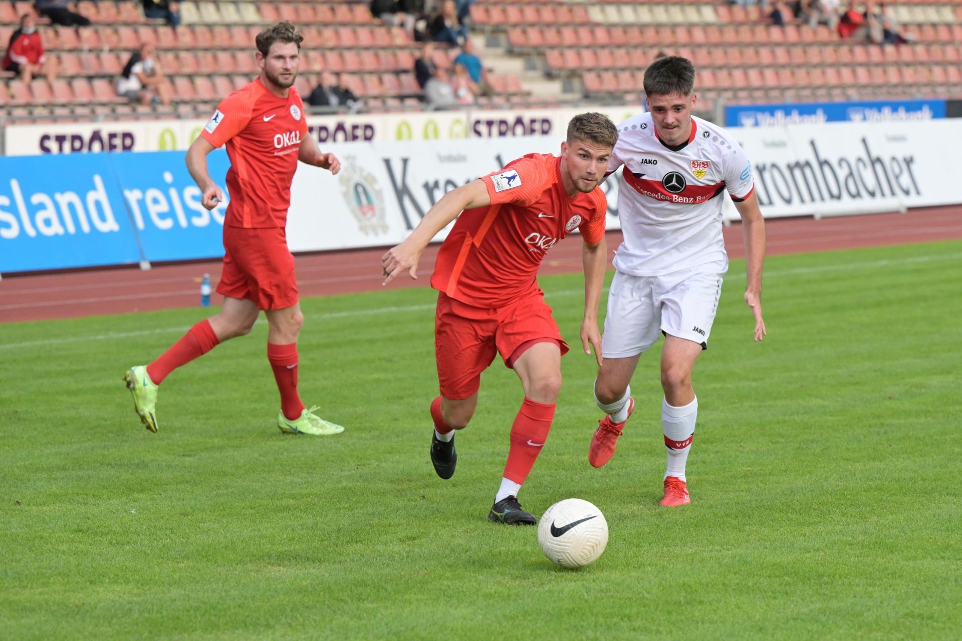 KSV Hessen Kassel, VfB Stuttgart II, Regionalliga Südwest, Saison 2021/22, Endstand 3:2