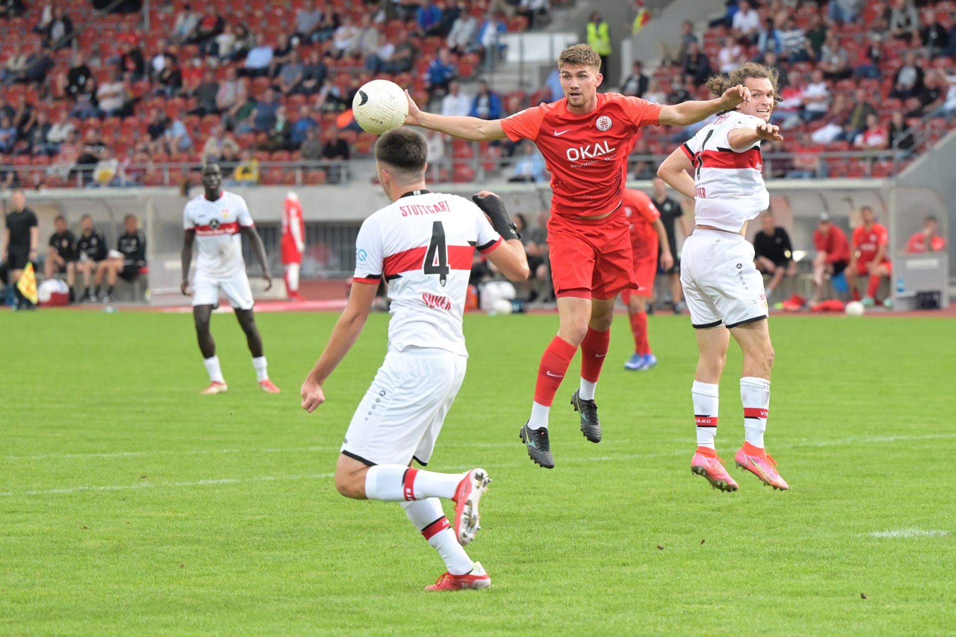 KSV Hessen Kassel, VfB Stuttgart II, Regionalliga Südwest, Saison 2021/22, Endstand 3:2