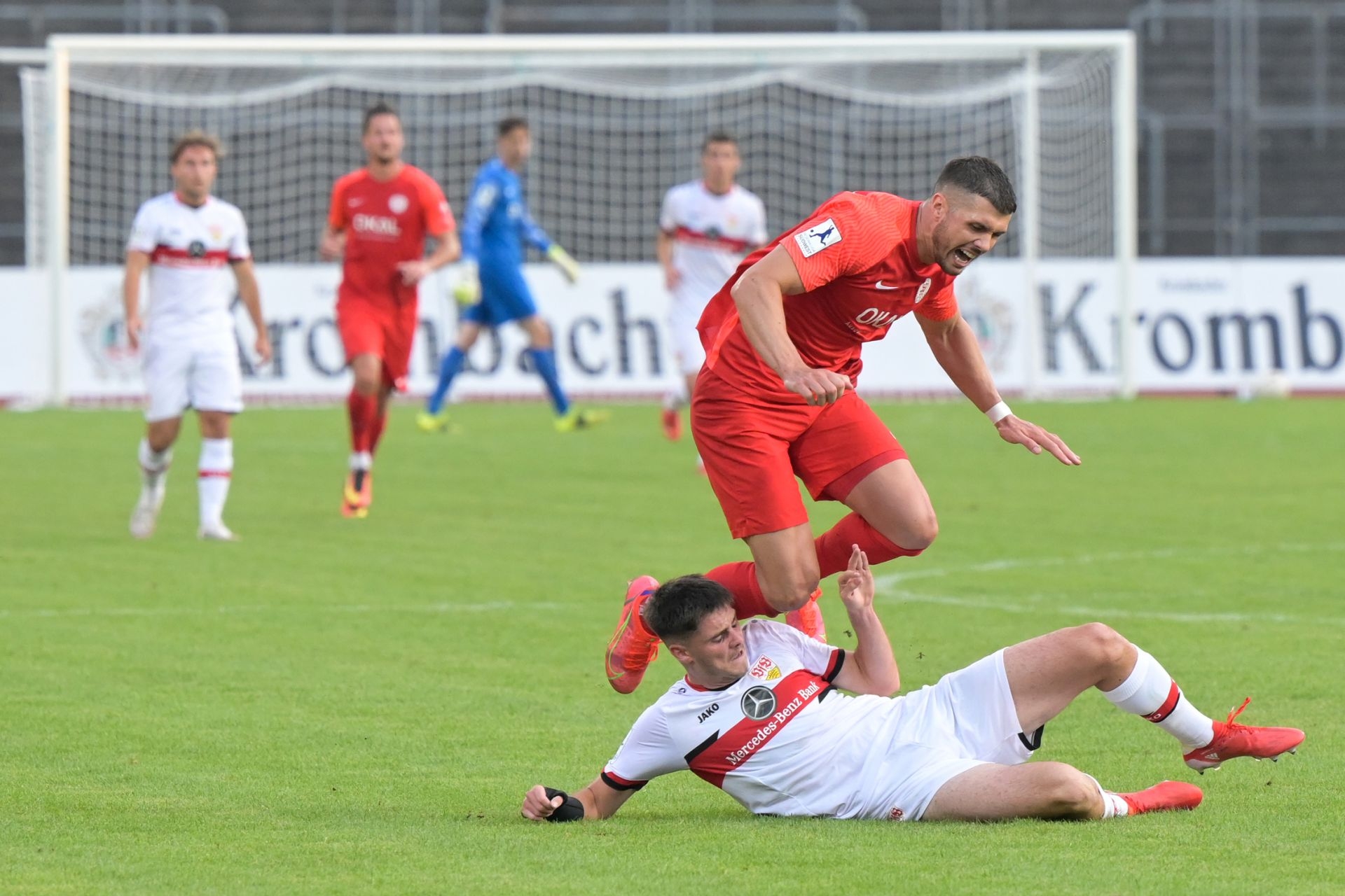 KSV Hessen Kassel, VfB Stuttgart II, Regionalliga Südwest, Saison 2021/22, Endstand 3:2