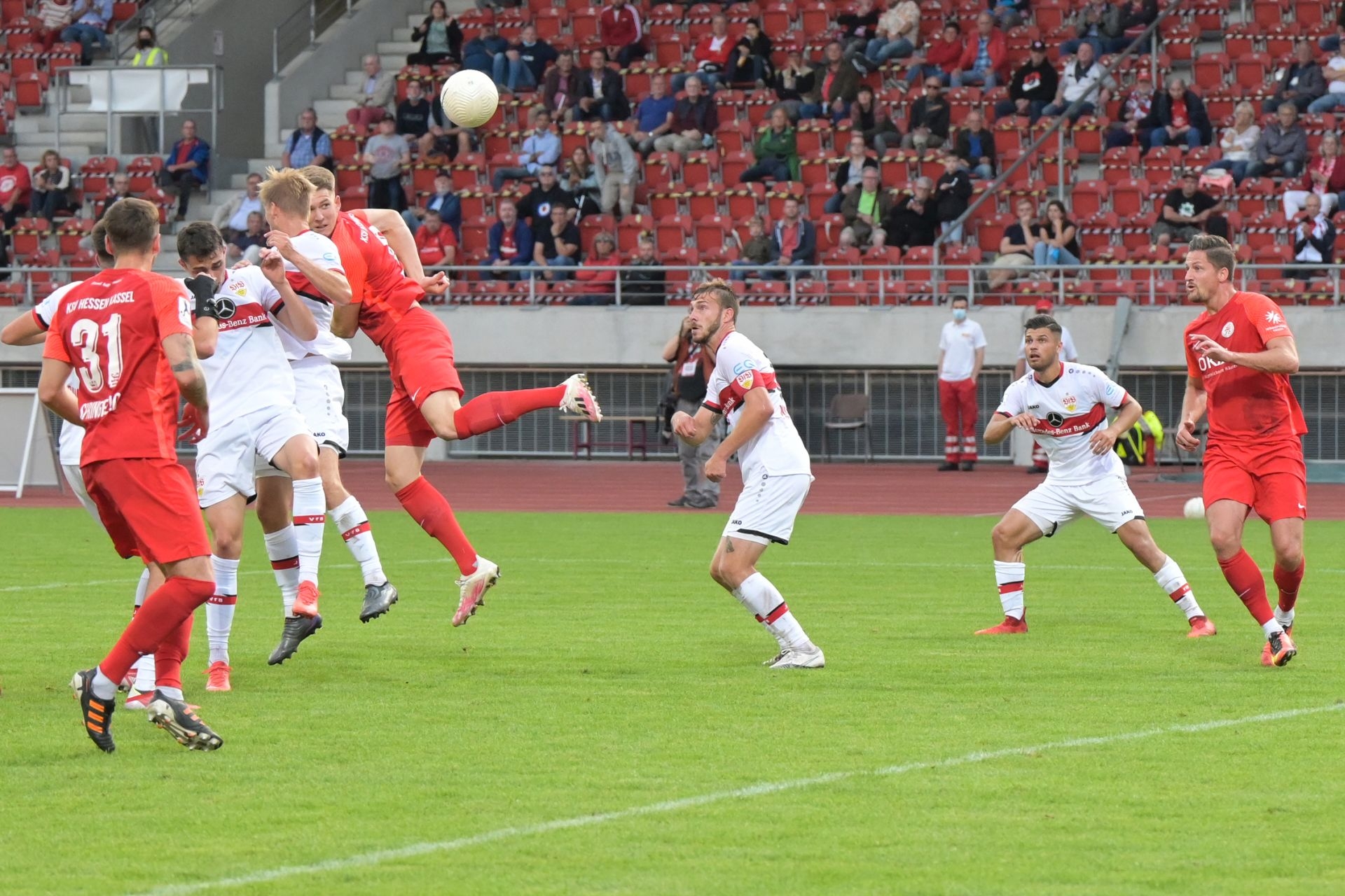 KSV Hessen Kassel, VfB Stuttgart II, Regionalliga Südwest, Saison 2021/22, Endstand 3:2