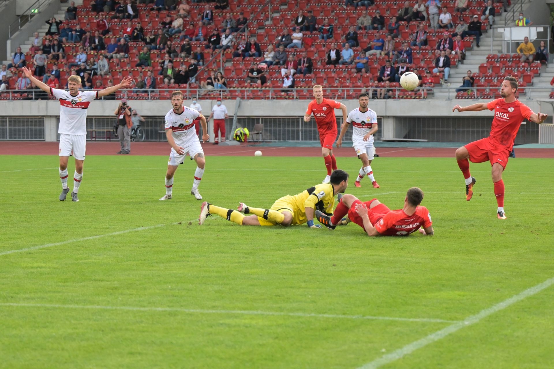 KSV Hessen Kassel, VfB Stuttgart II, Regionalliga Südwest, Saison 2021/22, Endstand 3:2