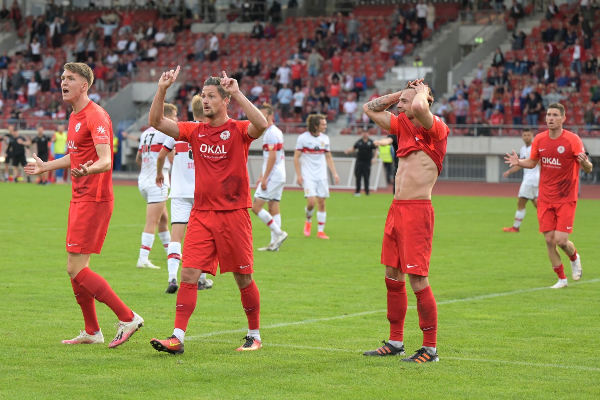 KSV Hessen Kassel, VfB Stuttgart II, Regionalliga Südwest, Saison 2021/22, Endstand 3:2