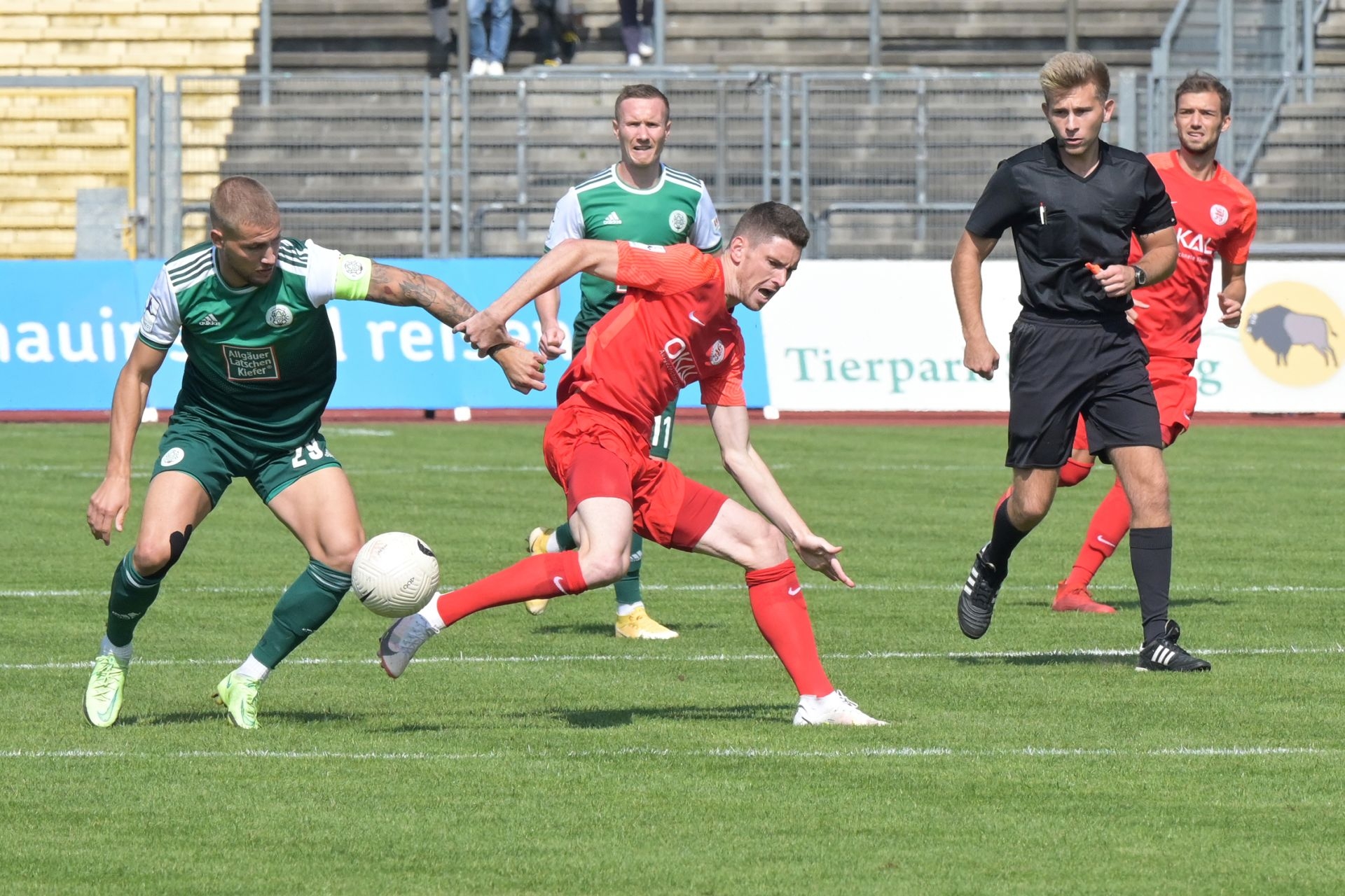 Regionalliga Südwest, Saison 2021/22, KSV Hessen Kassel, FC 08 Homburg, Endstand 3:0