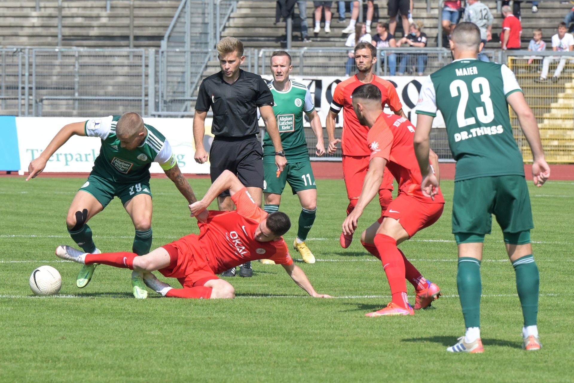Regionalliga Südwest, Saison 2021/22, KSV Hessen Kassel, FC 08 Homburg, Endstand 3:0