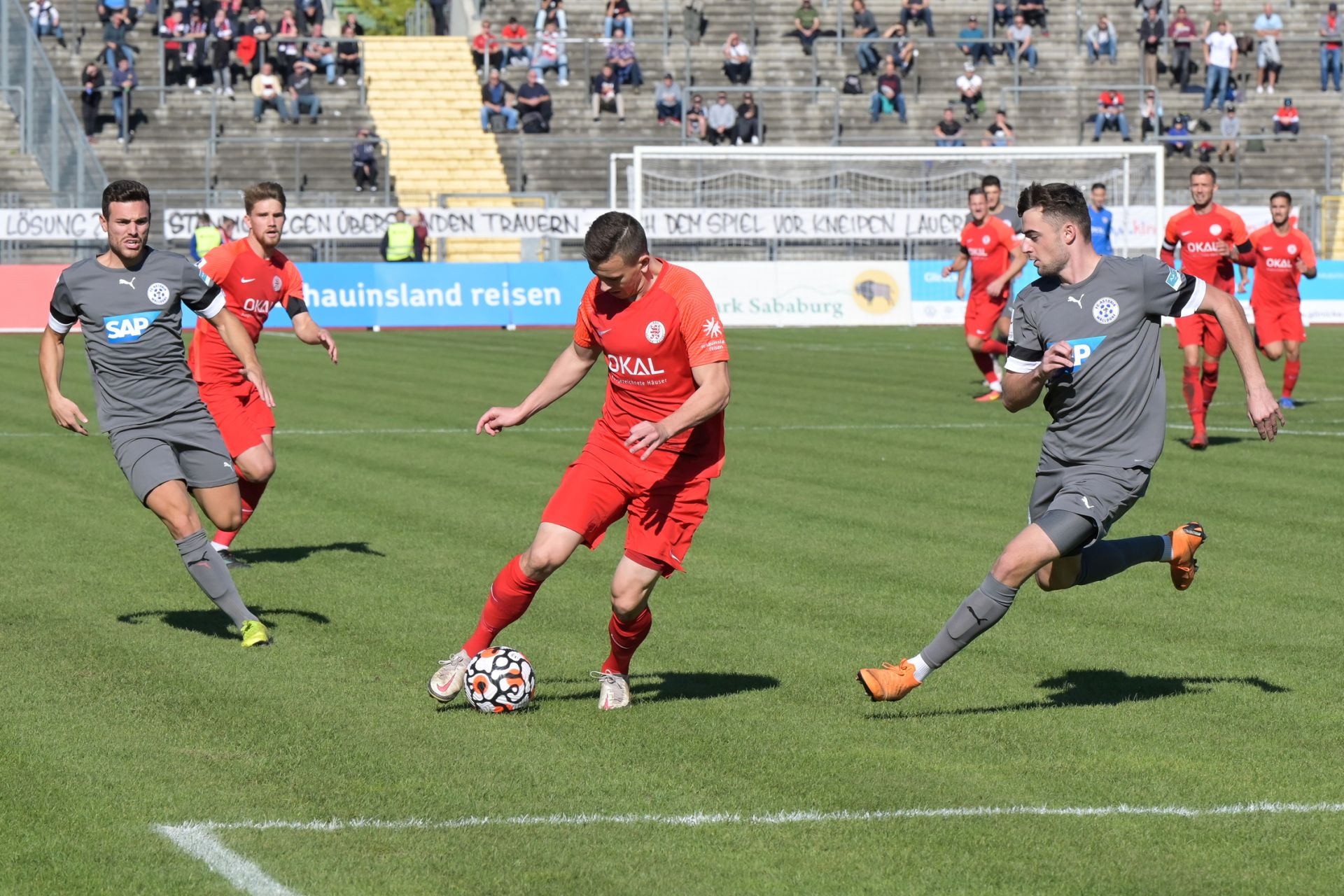 Regionalliga Südwest, Saison 2021/22, KSV Hessen Kassel, FC Astoria Walldorf, Endsatnd 0:2