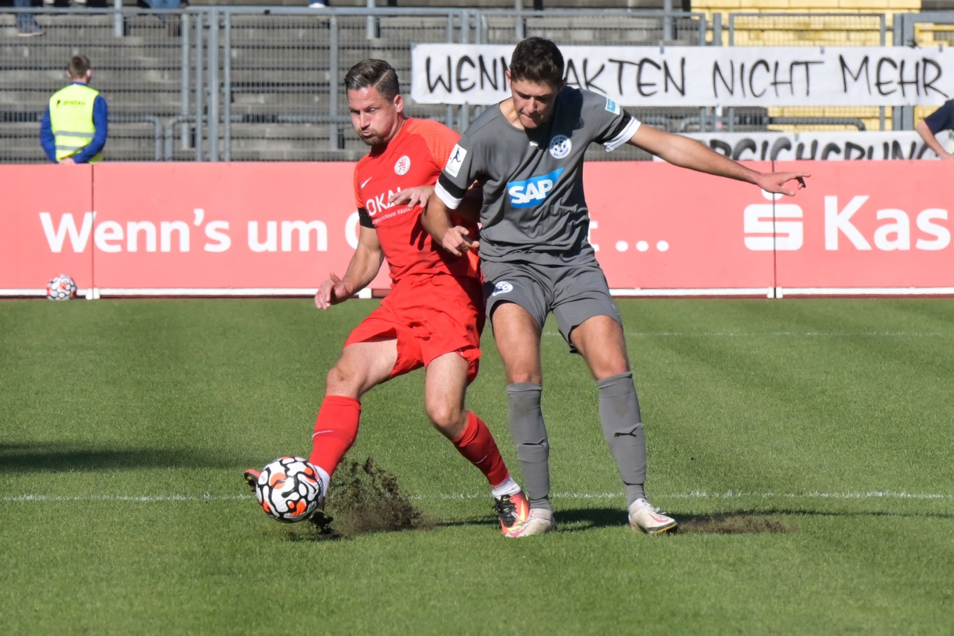 Regionalliga Südwest, Saison 2021/22, KSV Hessen Kassel, FC Astoria Walldorf, Endsatnd 0:2