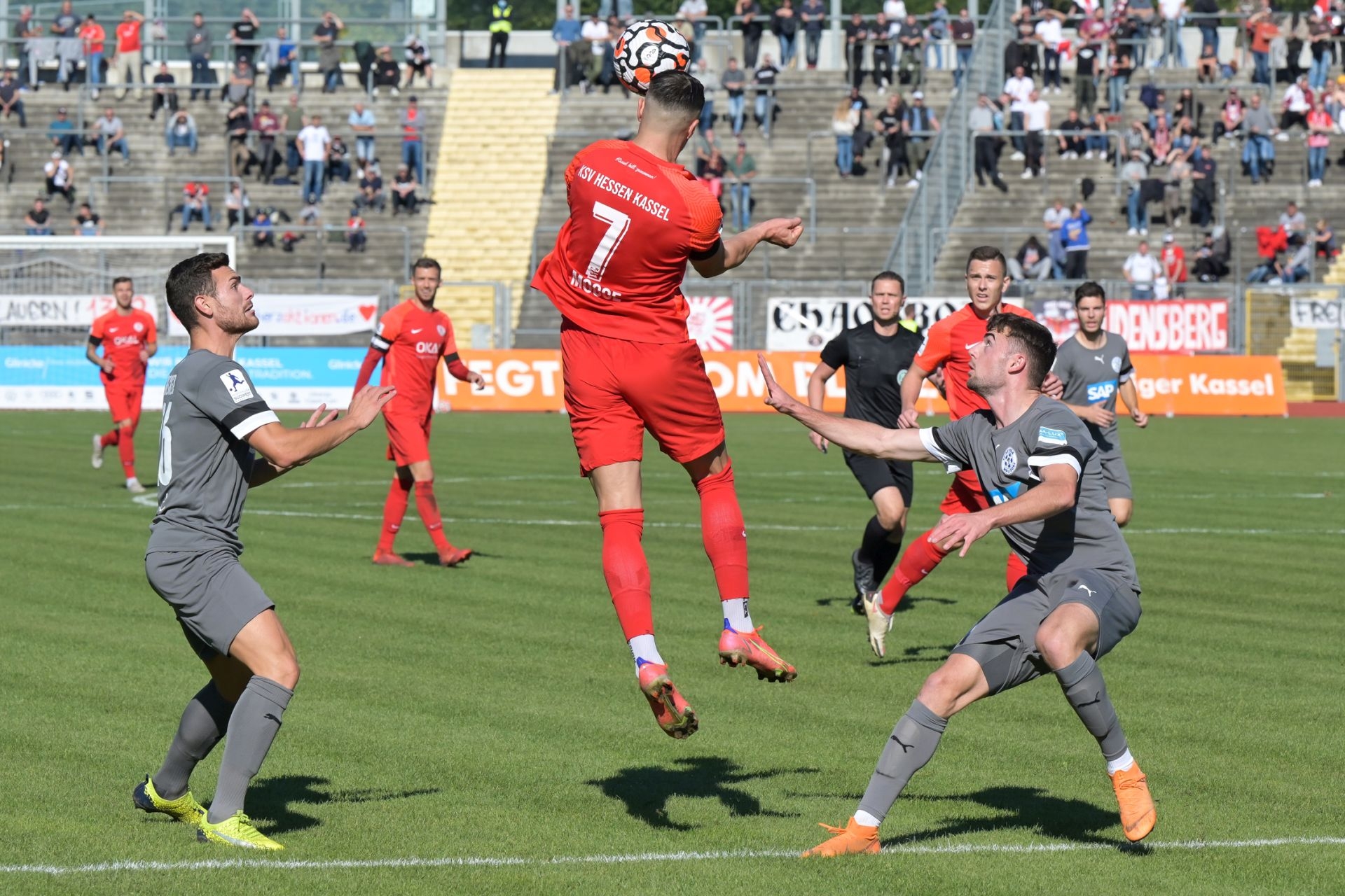 Regionalliga Südwest, Saison 2021/22, KSV Hessen Kassel, FC Astoria Walldorf, Endsatnd 0:2