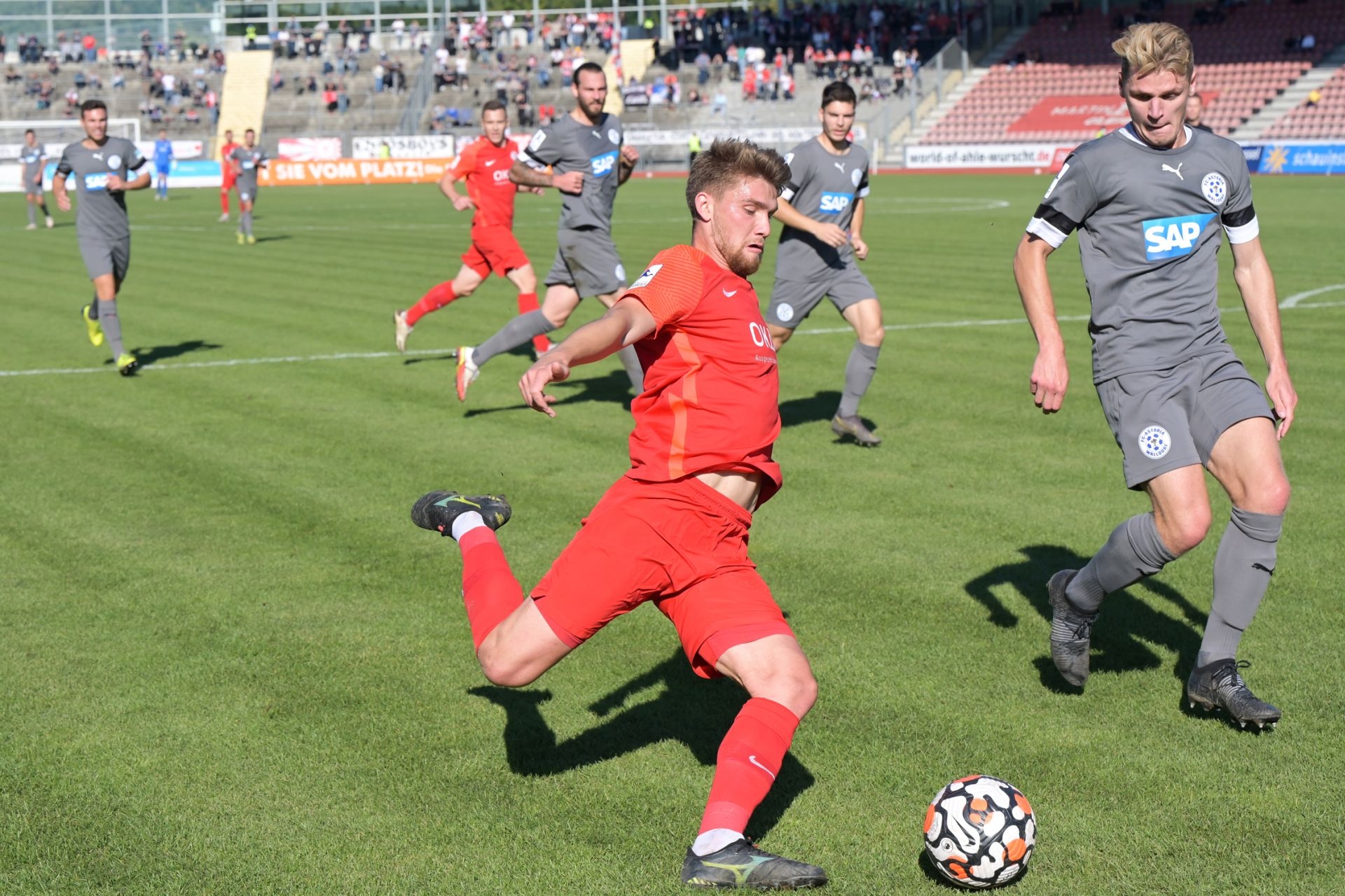 Regionalliga Südwest, Saison 2021/22, KSV Hessen Kassel, FC Astoria Walldorf, Endsatnd 0:2