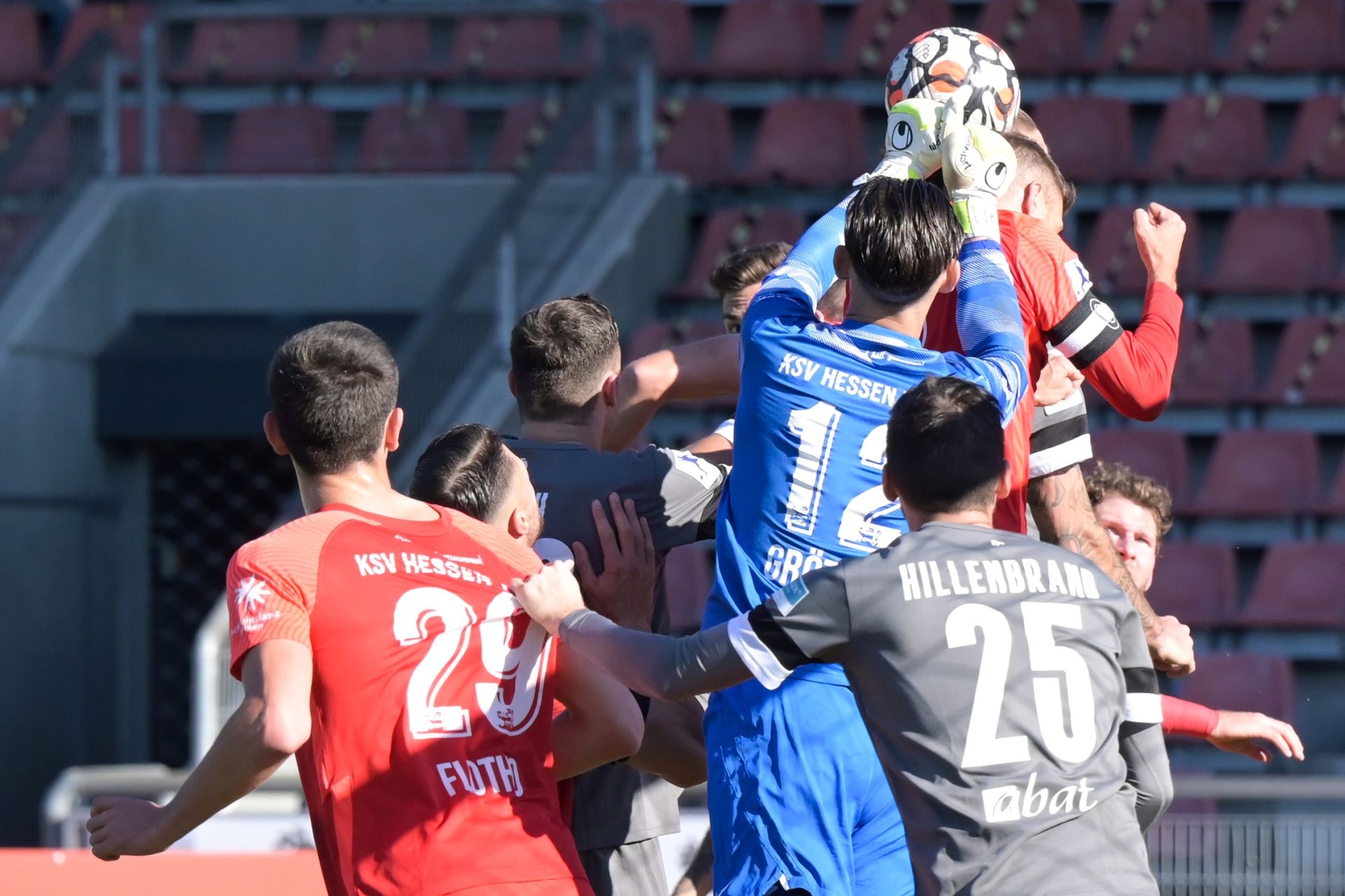 Regionalliga Südwest, Saison 2021/22, KSV Hessen Kassel, FC Astoria Walldorf, Endsatnd 0:2