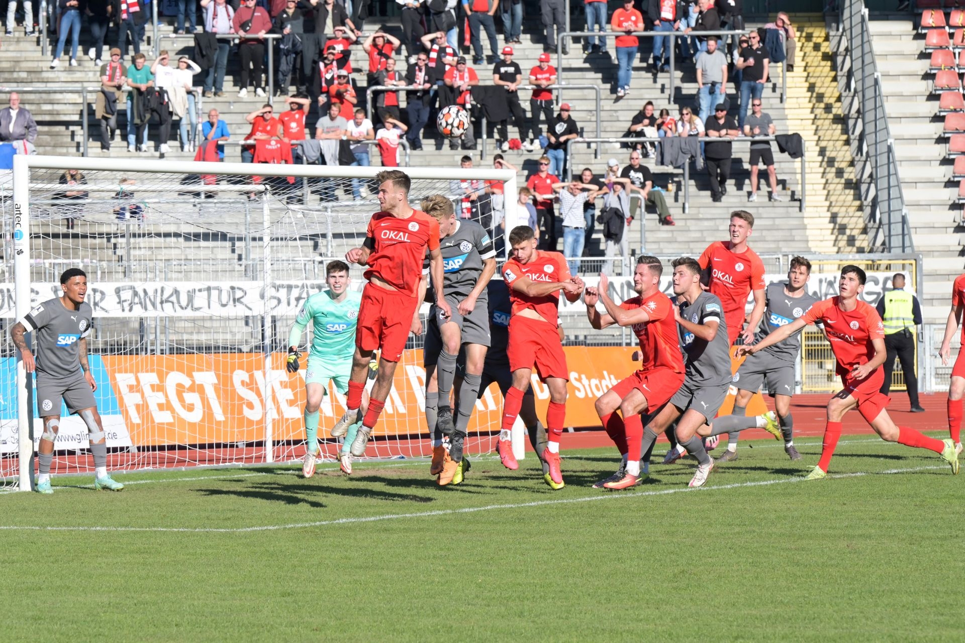 Regionalliga Südwest, Saison 2021/22, KSV Hessen Kassel, FC Astoria Walldorf, Endsatnd 0:2