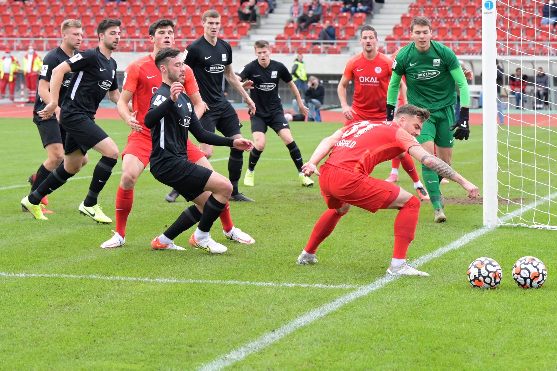 KSV Hessen Kassel, TSV Schott Mainz, Regionalliga Südwest, Saison 2021/22, Endstand 2:0