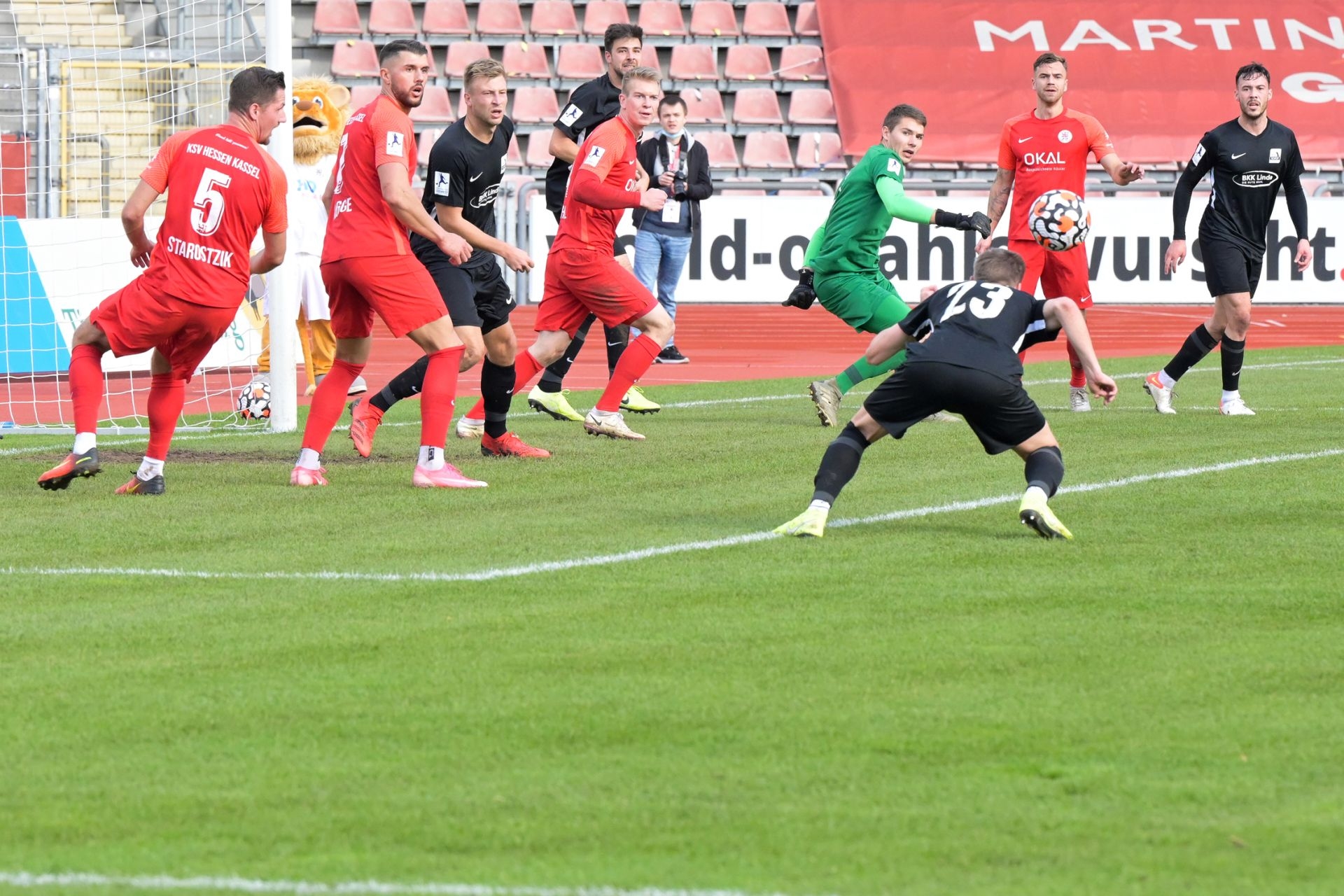 KSV Hessen Kassel, TSV Schott Mainz, Regionalliga Südwest, Saison 2021/22, Endstand 2:0