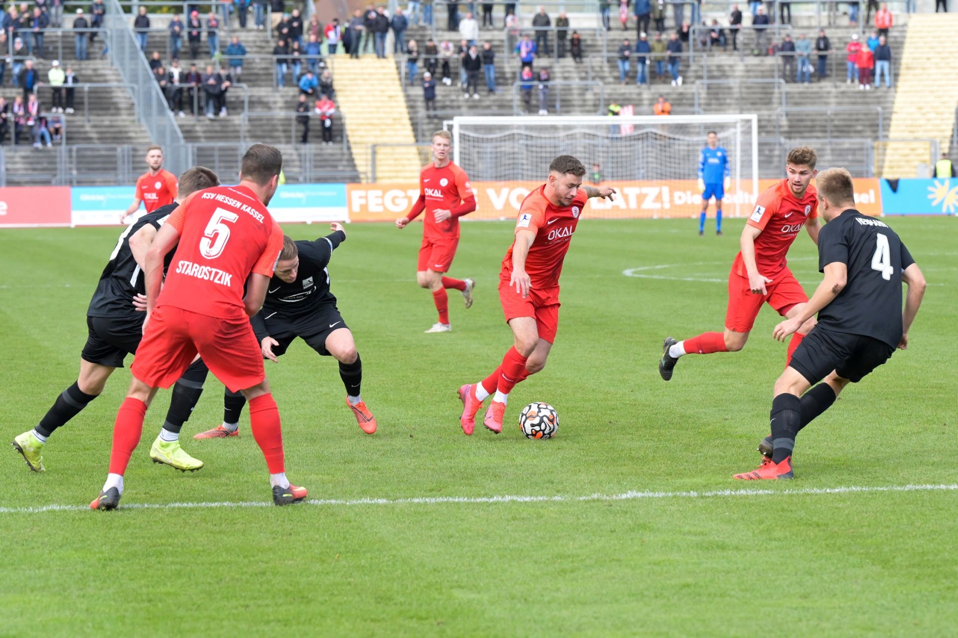 KSV Hessen Kassel, TSV Schott Mainz, Regionalliga Südwest, Saison 2021/22, Endstand 2:0