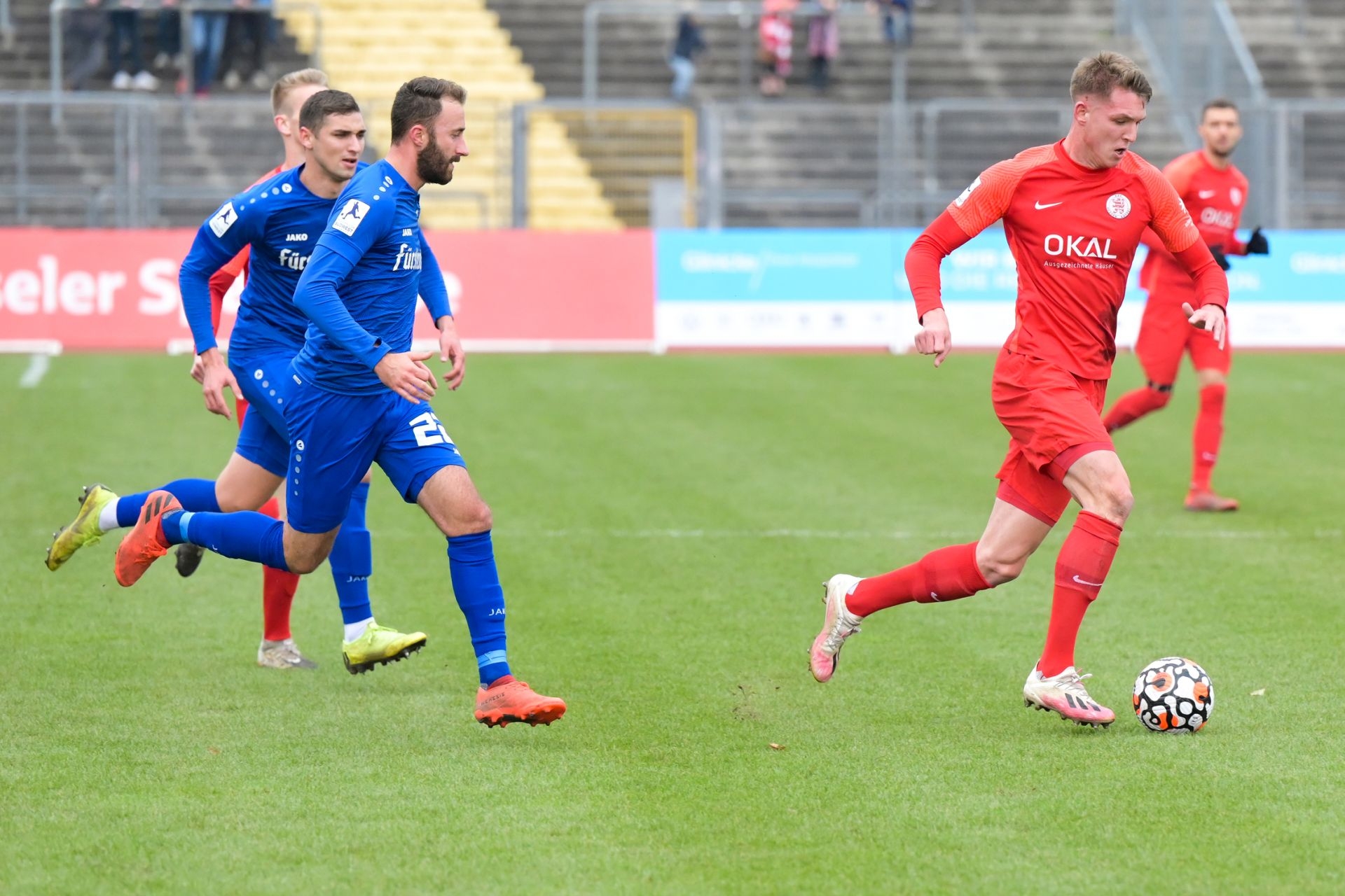 KSV Hessen Kassel, Bahlinger SC, Regionalliga Südwest, Saison 2021/22, Endstand 1:1