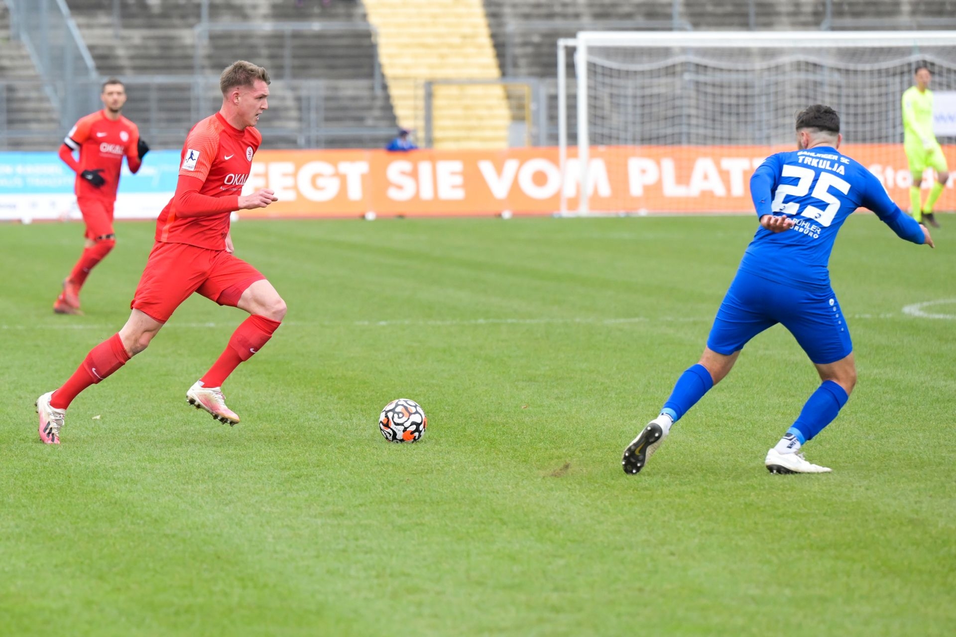 KSV Hessen Kassel, Bahlinger SC, Regionalliga Südwest, Saison 2021/22, Endstand 1:1