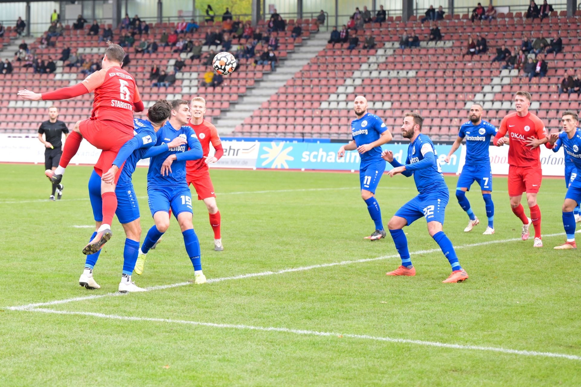 KSV Hessen Kassel, Bahlinger SC, Regionalliga Südwest, Saison 2021/22, Endstand 1:1