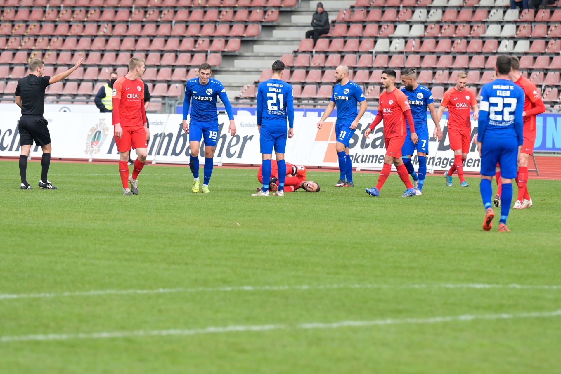 KSV Hessen Kassel, Bahlinger SC, Regionalliga Südwest, Saison 2021/22, Endstand 1:1
