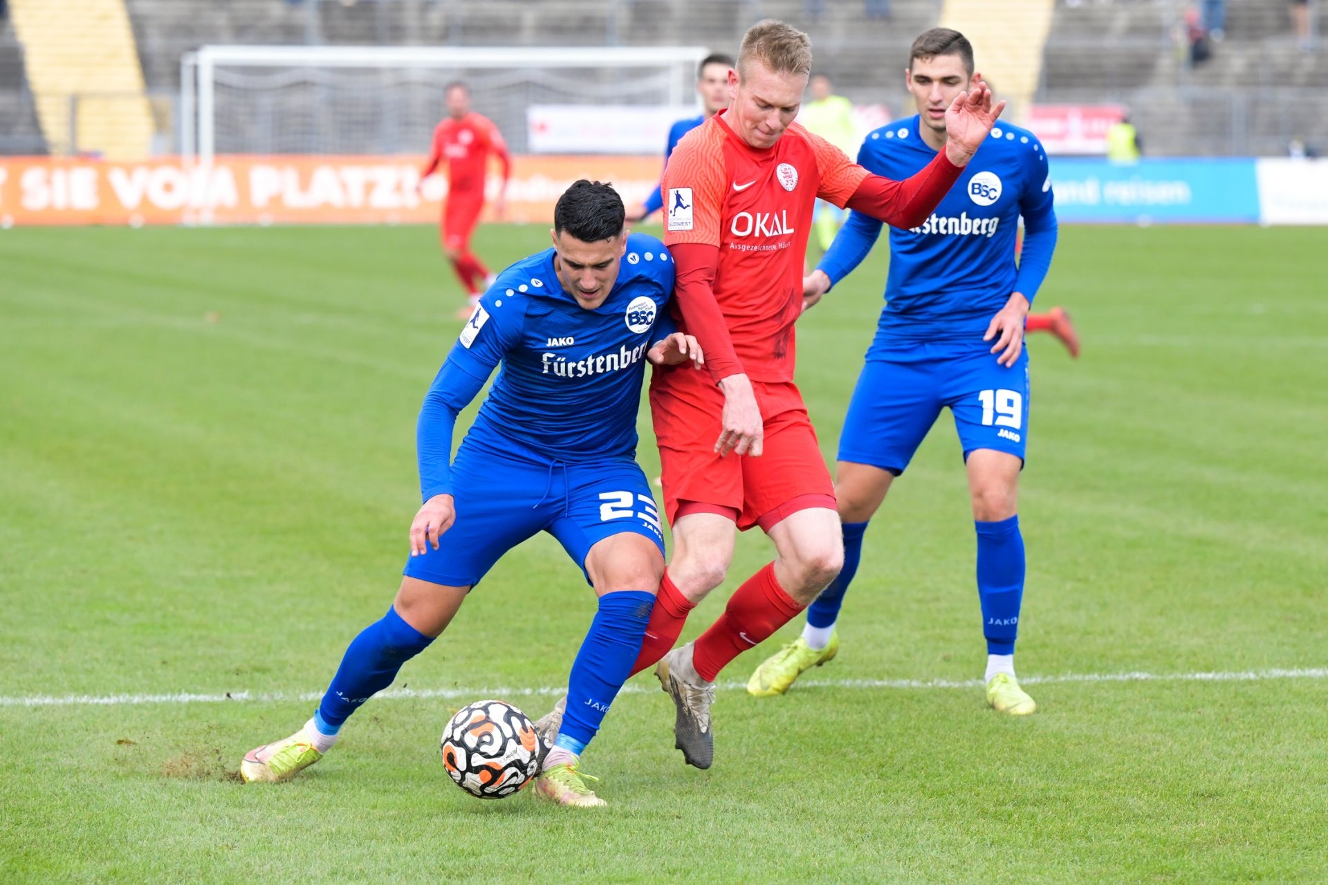 KSV Hessen Kassel, Bahlinger SC, Regionalliga Südwest, Saison 2021/22, Endstand 1:1