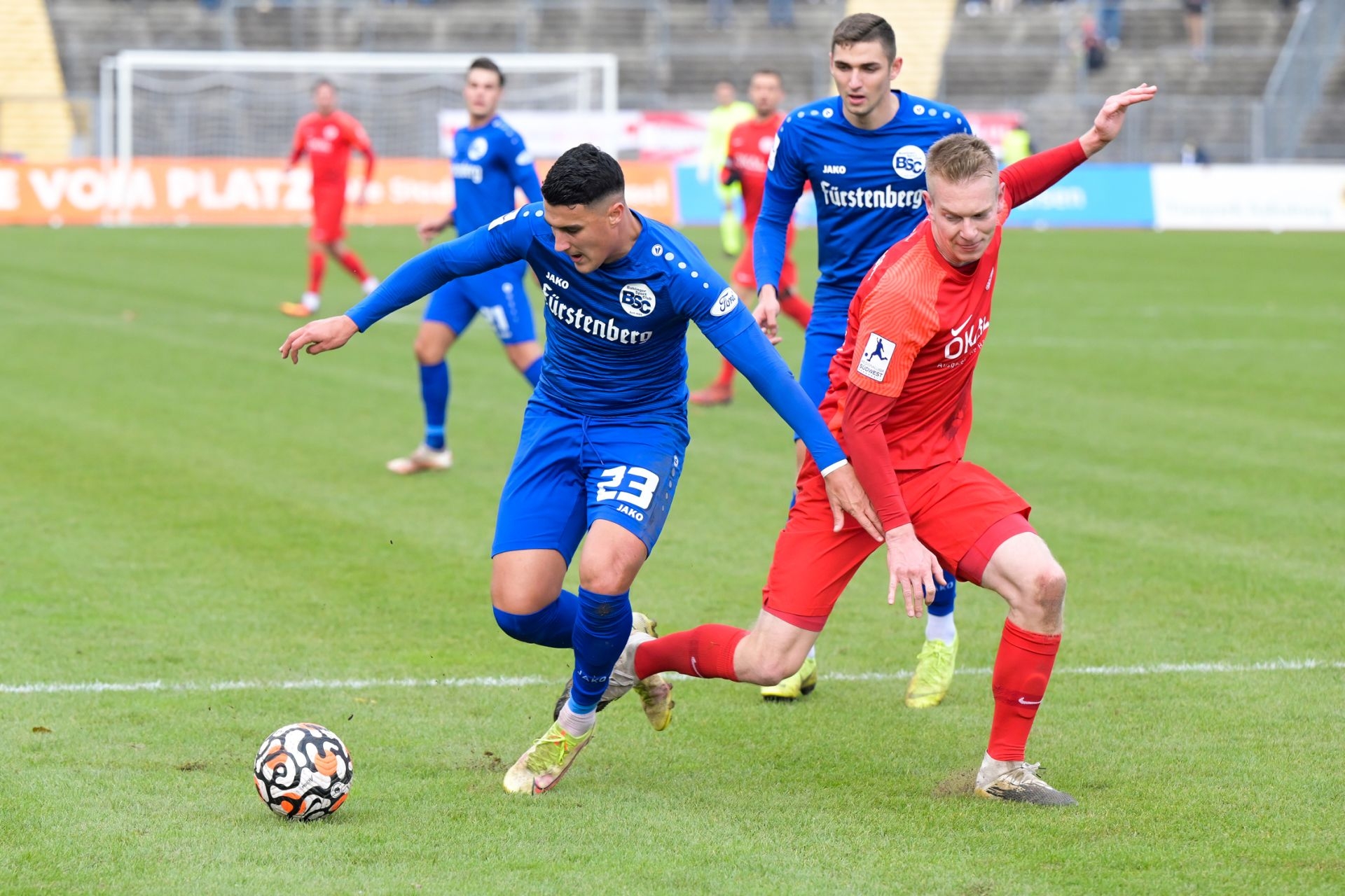 KSV Hessen Kassel, Bahlinger SC, Regionalliga Südwest, Saison 2021/22, Endstand 1:1