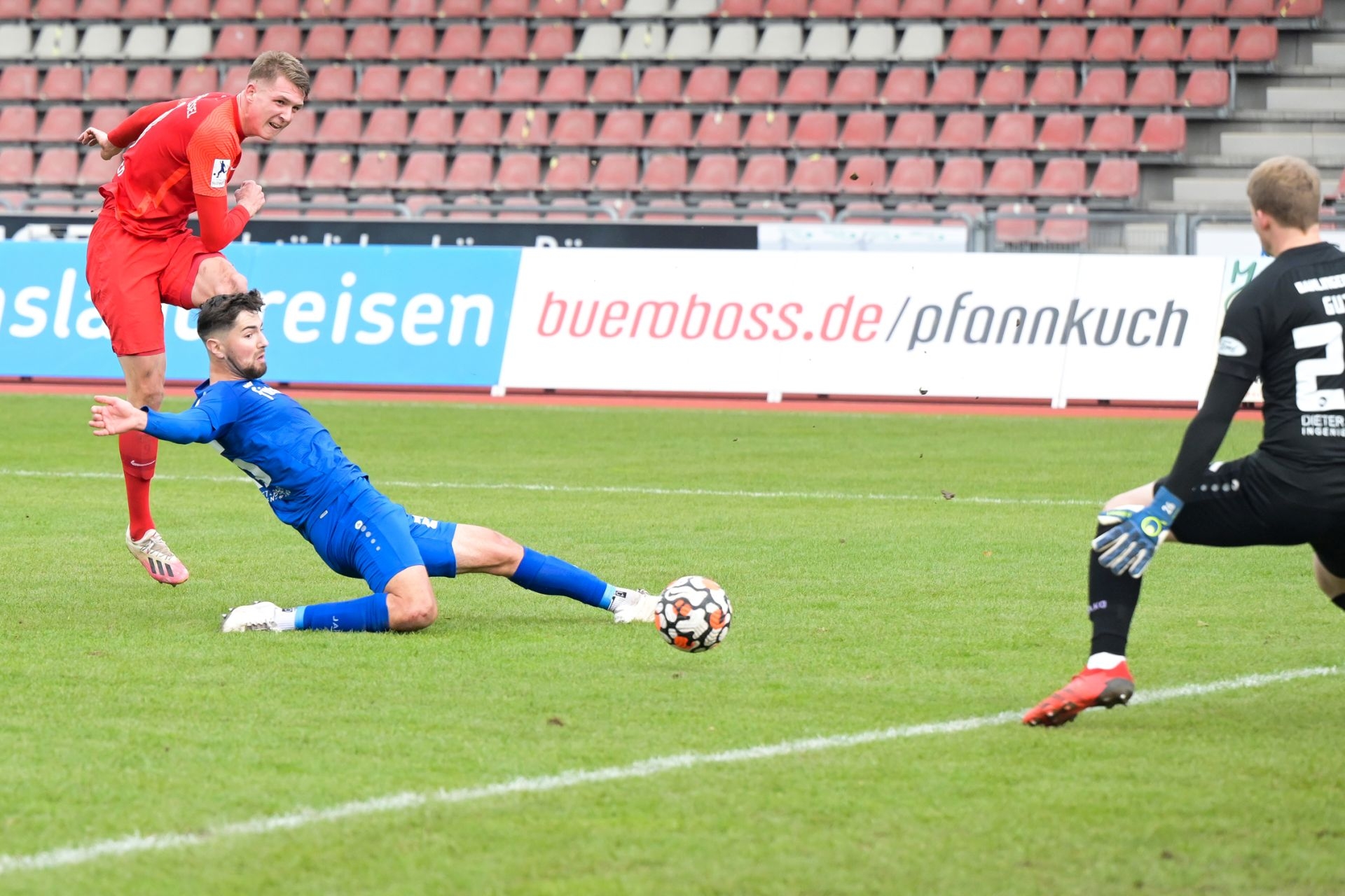 KSV Hessen Kassel, Bahlinger SC, Regionalliga Südwest, Saison 2021/22, Endstand 1:1
