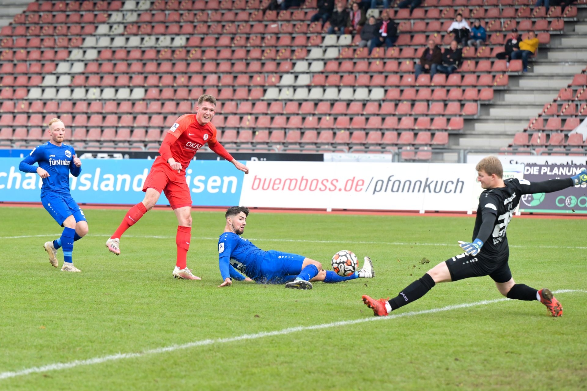 KSV Hessen Kassel, Bahlinger SC, Regionalliga Südwest, Saison 2021/22, Endstand 1:1