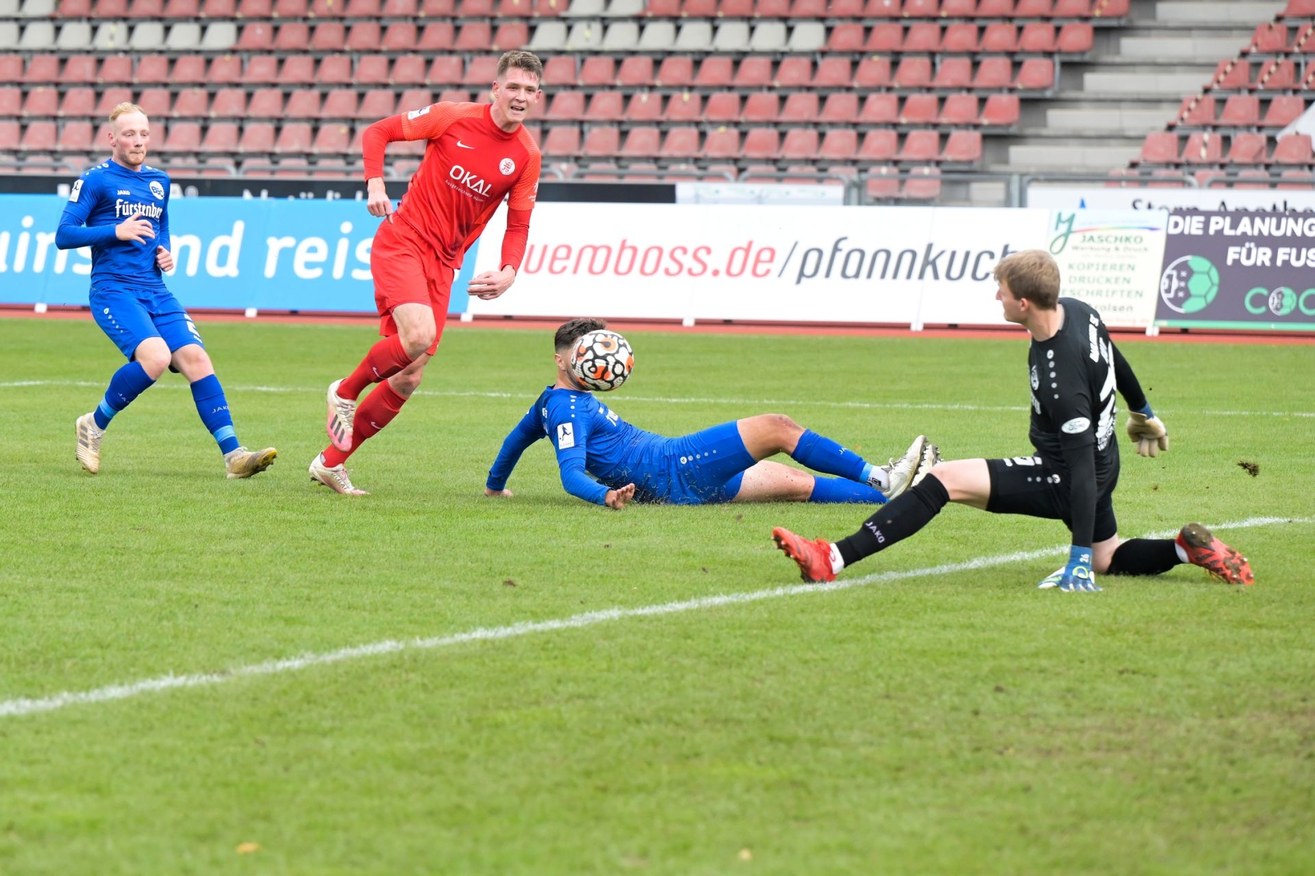 KSV Hessen Kassel, Bahlinger SC, Regionalliga Südwest, Saison 2021/22, Endstand 1:1