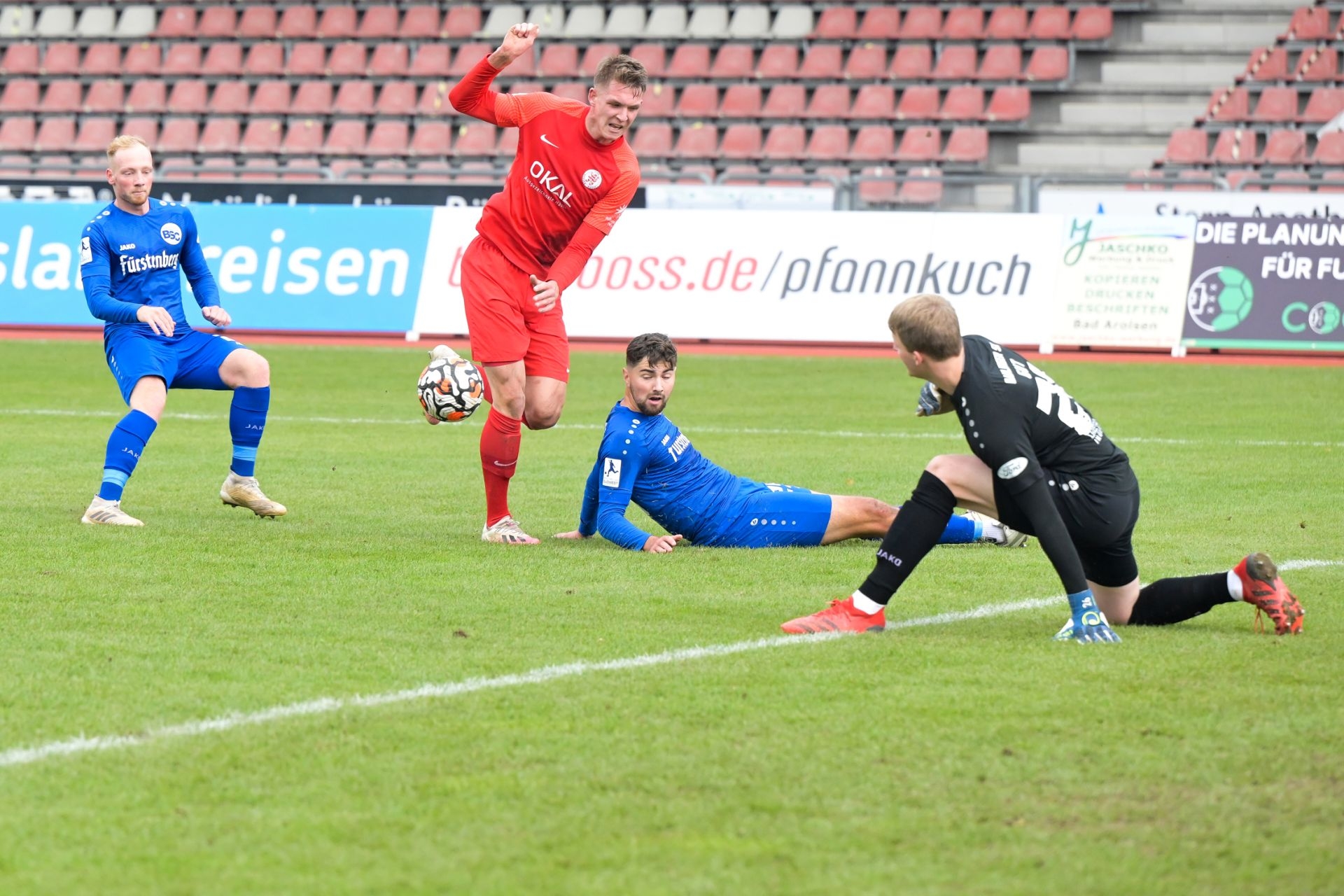 KSV Hessen Kassel, Bahlinger SC, Regionalliga Südwest, Saison 2021/22, Endstand 1:1