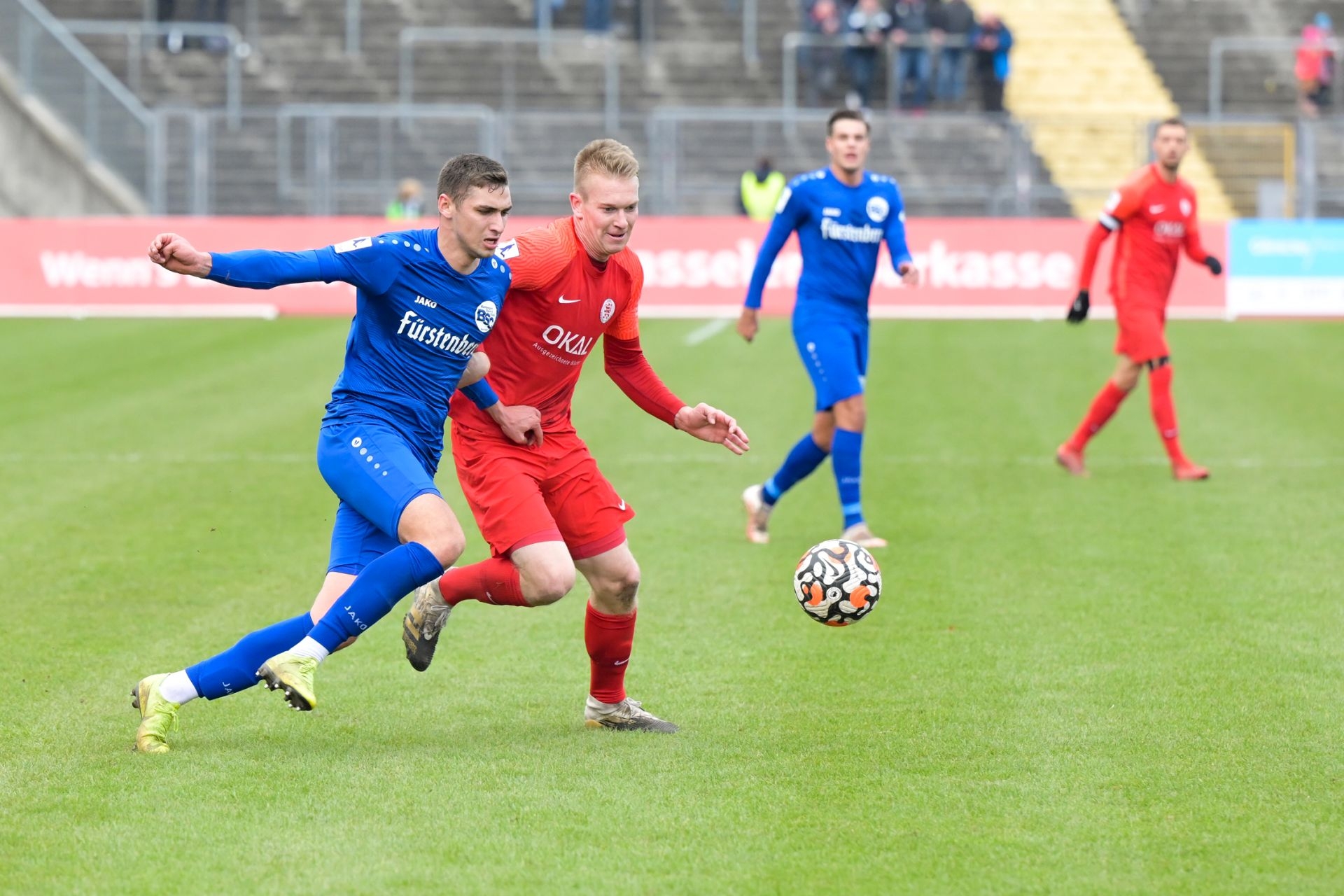 KSV Hessen Kassel, Bahlinger SC, Regionalliga Südwest, Saison 2021/22, Endstand 1:1