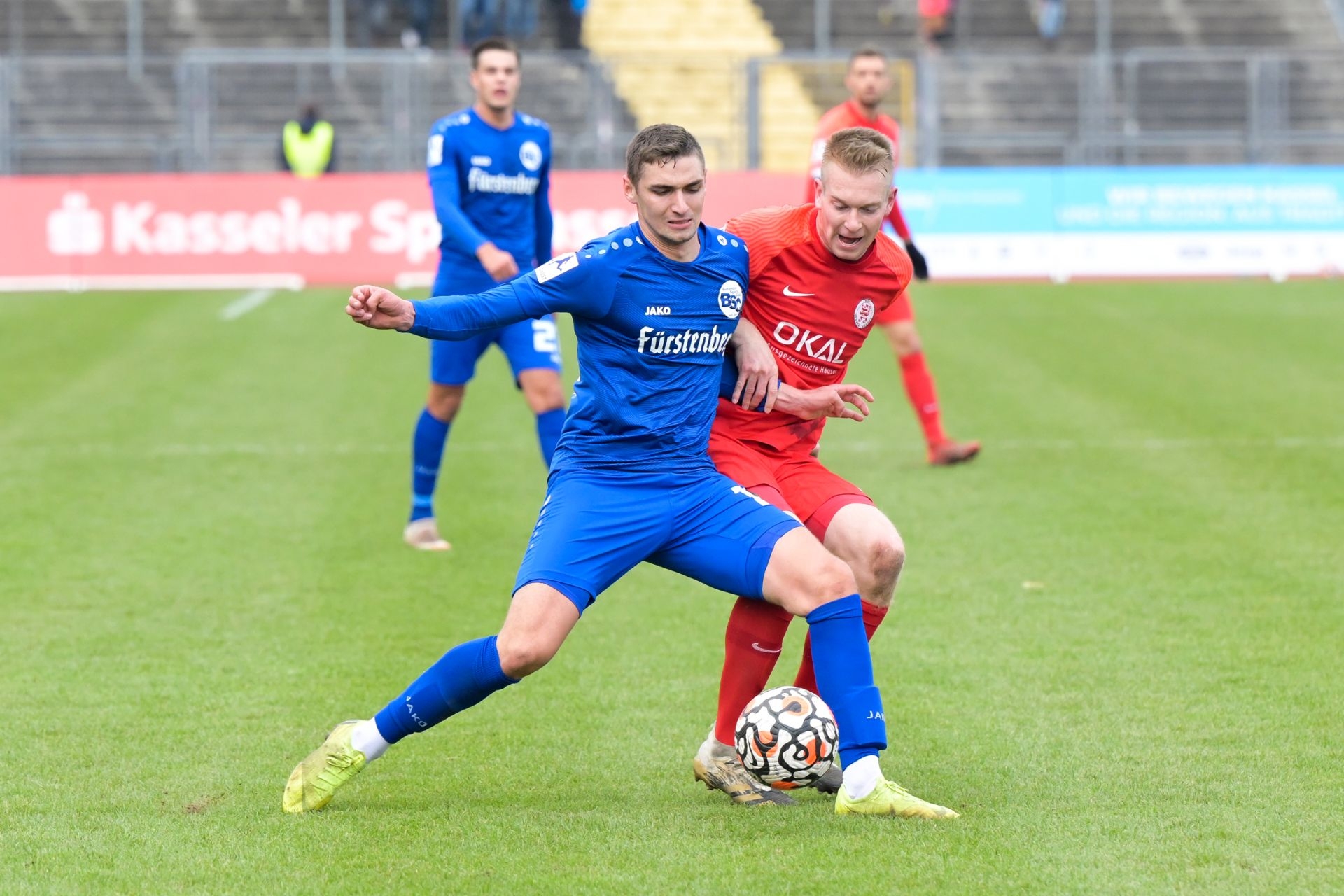 KSV Hessen Kassel, Bahlinger SC, Regionalliga Südwest, Saison 2021/22, Endstand 1:1