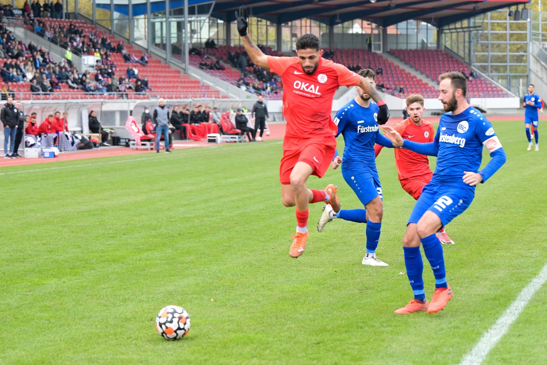 KSV Hessen Kassel, Bahlinger SC, Regionalliga Südwest, Saison 2021/22, Endstand 1:1