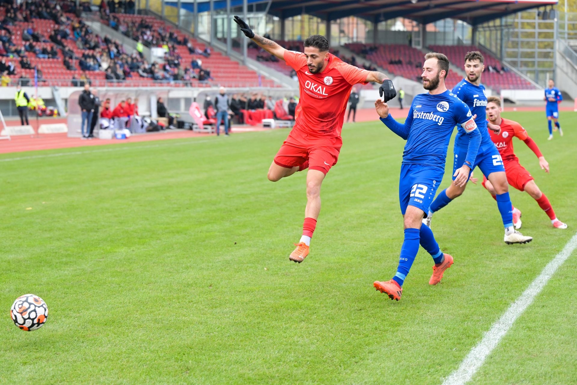 KSV Hessen Kassel, Bahlinger SC, Regionalliga Südwest, Saison 2021/22, Endstand 1:1