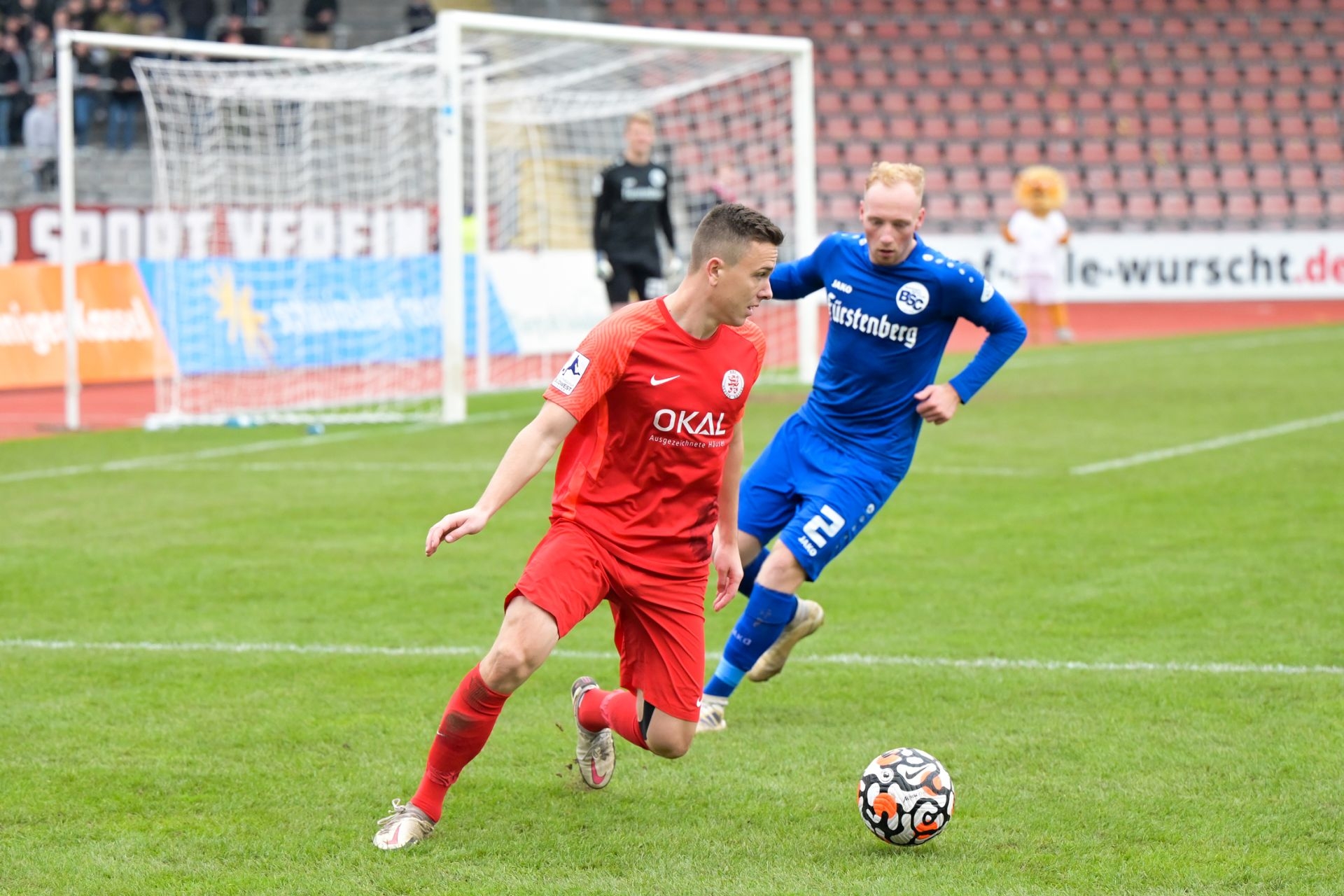 KSV Hessen Kassel, Bahlinger SC, Regionalliga Südwest, Saison 2021/22, Endstand 1:1